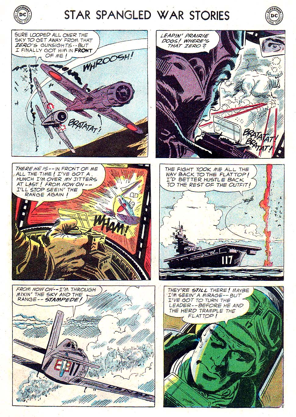 Read online Star Spangled War Stories (1952) comic -  Issue #63 - 7