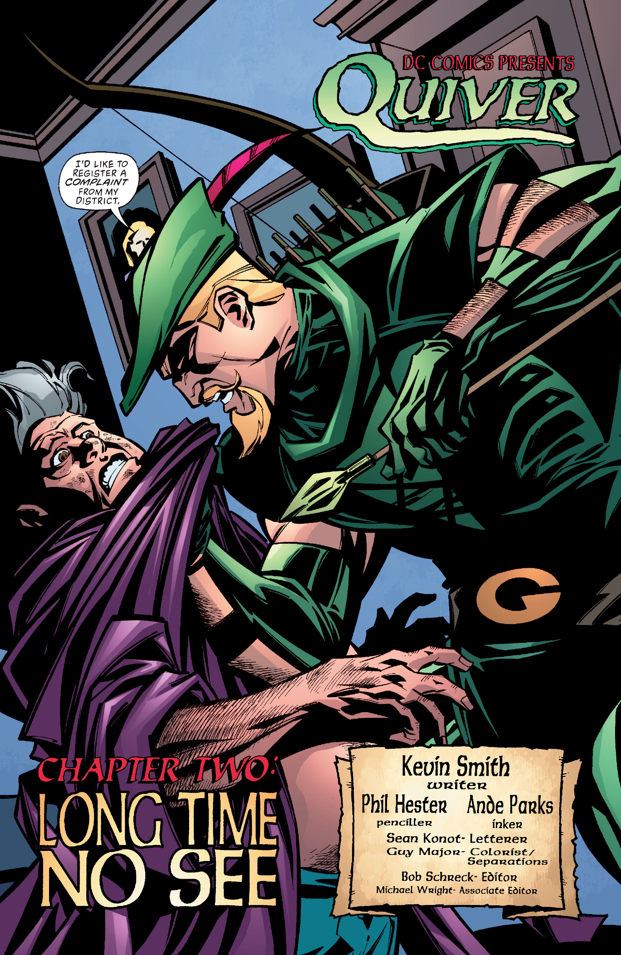 Read online Green Arrow (2001) comic -  Issue #2 - 8