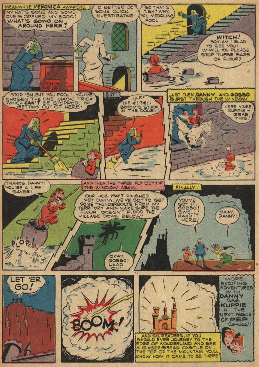 Read online Pep Comics comic -  Issue #33 - 48