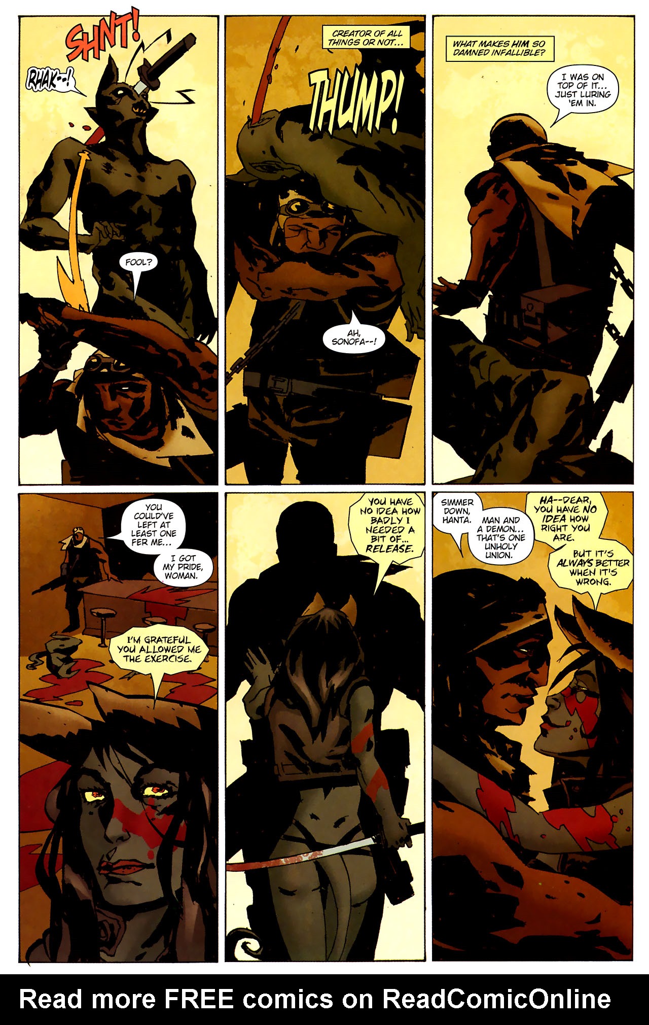 Read online Strange Girl comic -  Issue #15 - 16