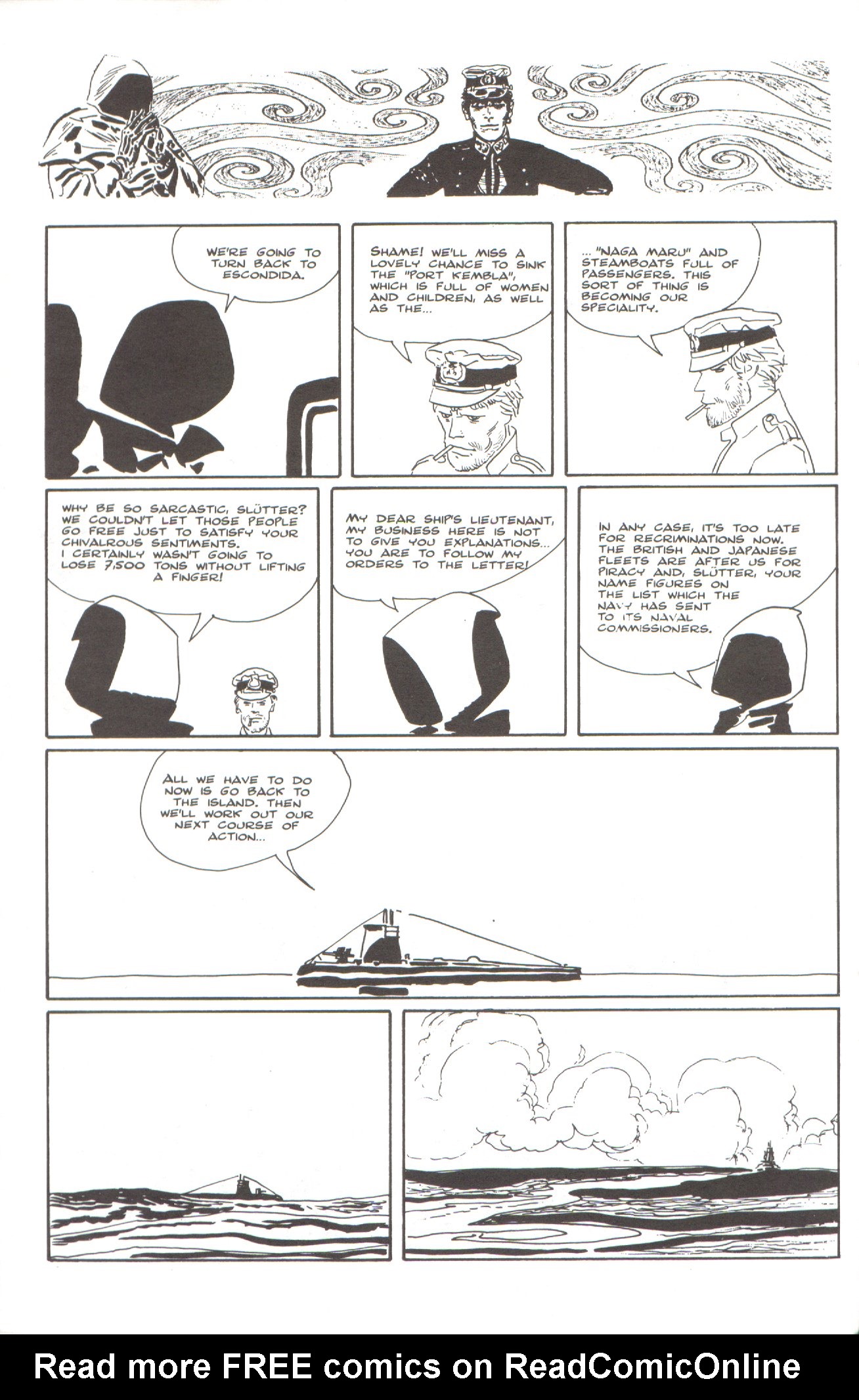 Read online Corto Maltese: Ballad of the Salt Sea comic -  Issue #5 - 24