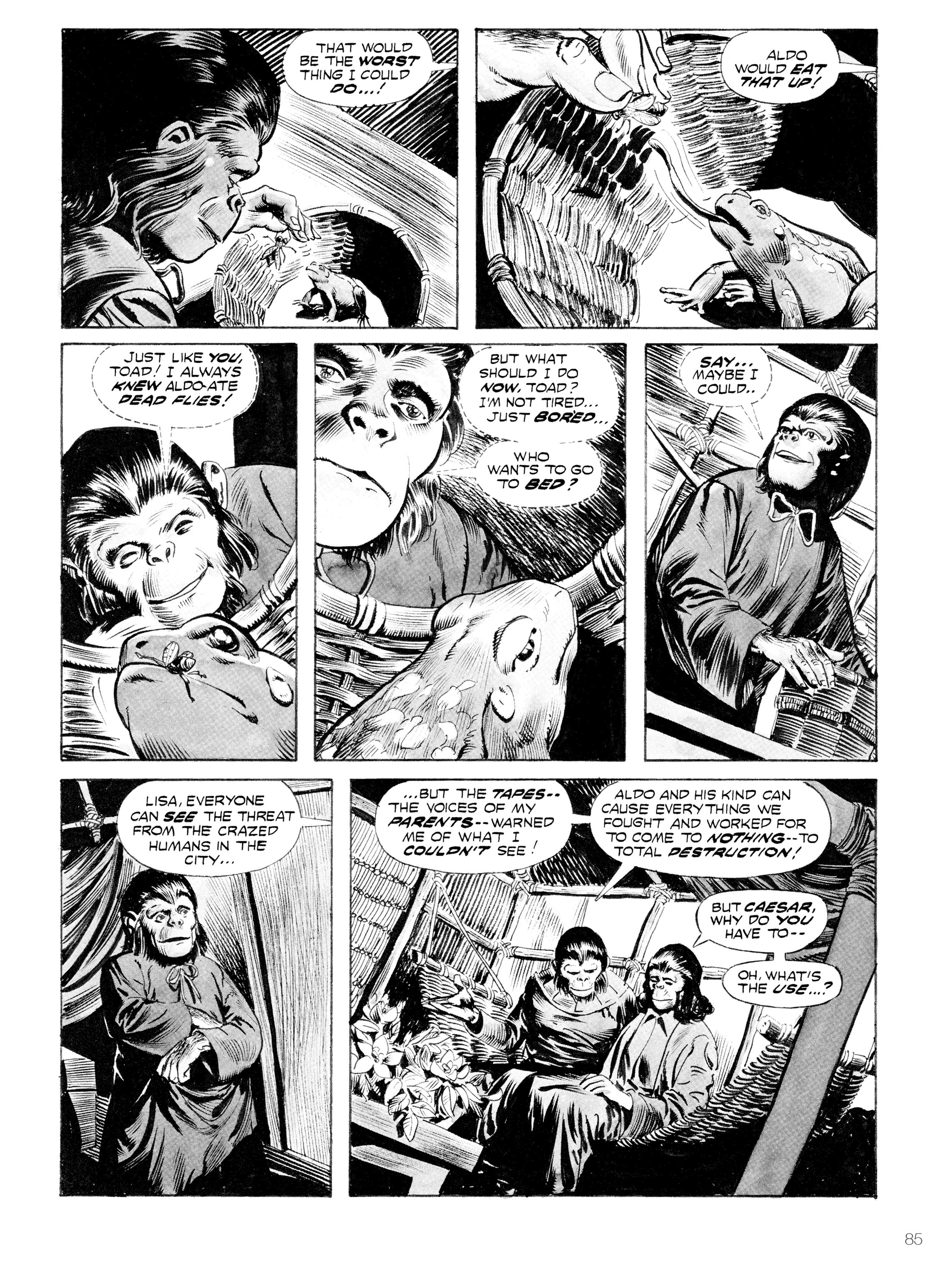 Read online Planet of the Apes: Archive comic -  Issue # TPB 4 (Part 1) - 81