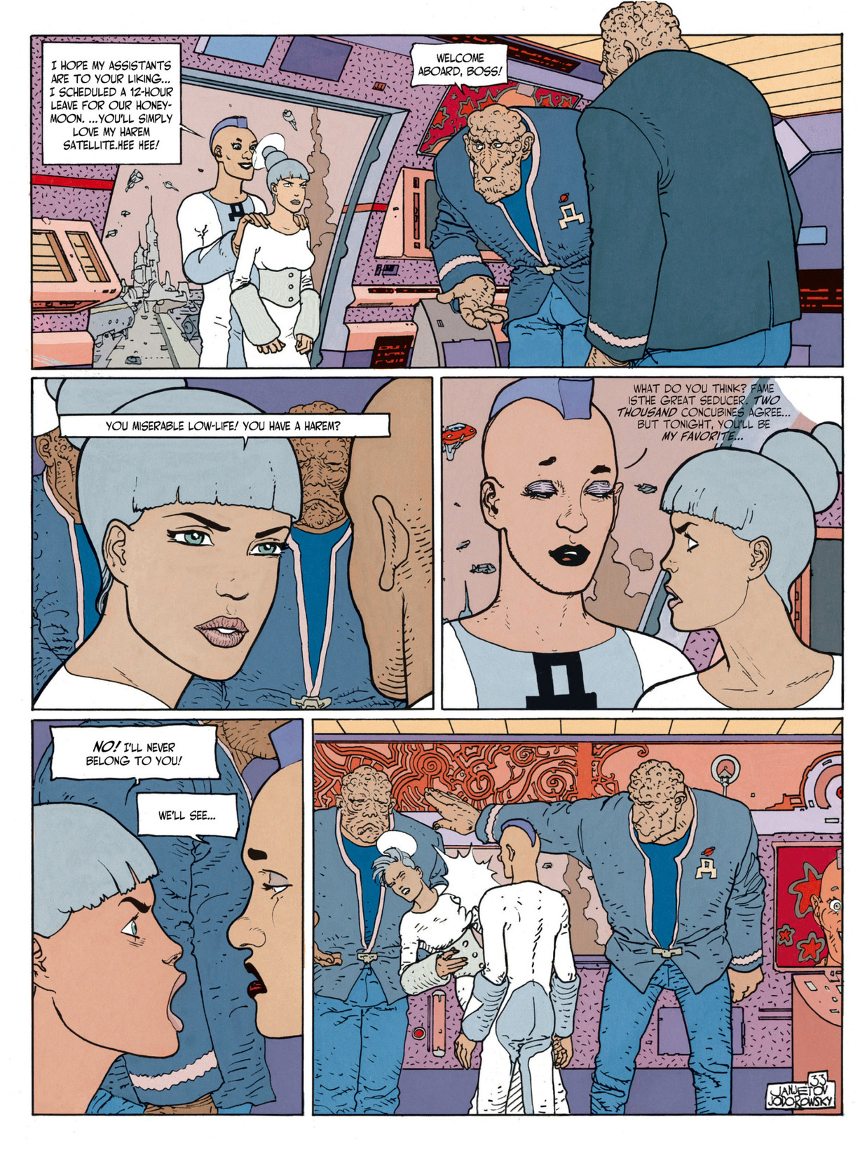 Read online Before the Incal comic -  Issue #5 - 36