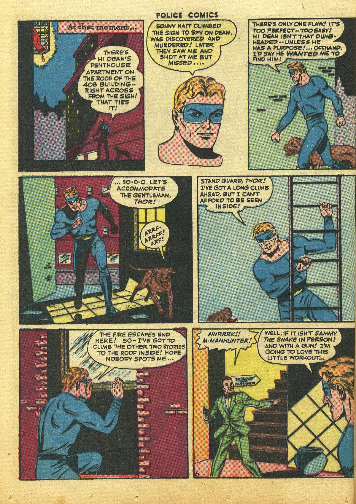 Read online Police Comics comic -  Issue #48 - 24