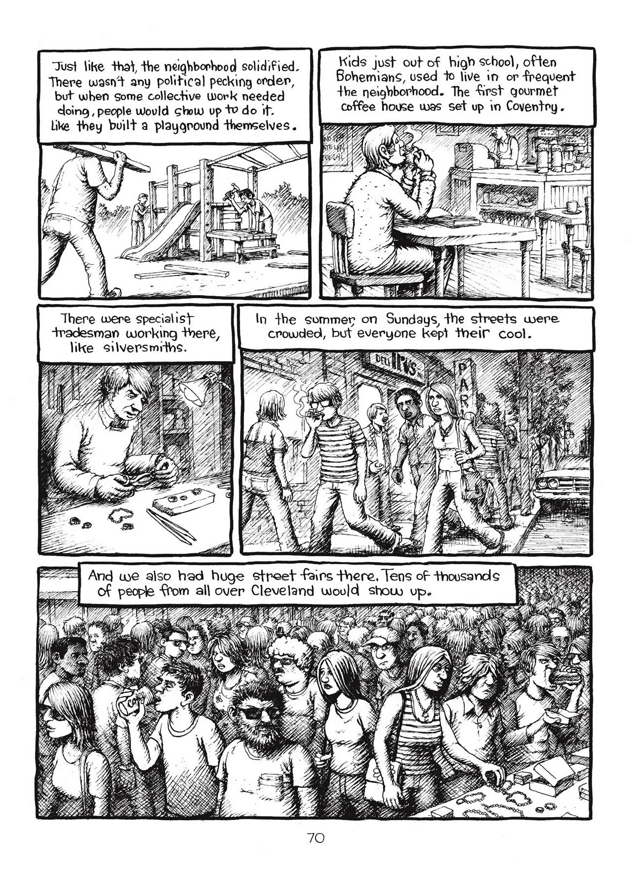 Read online Harvey Pekar's Cleveland comic -  Issue # TPB - 71