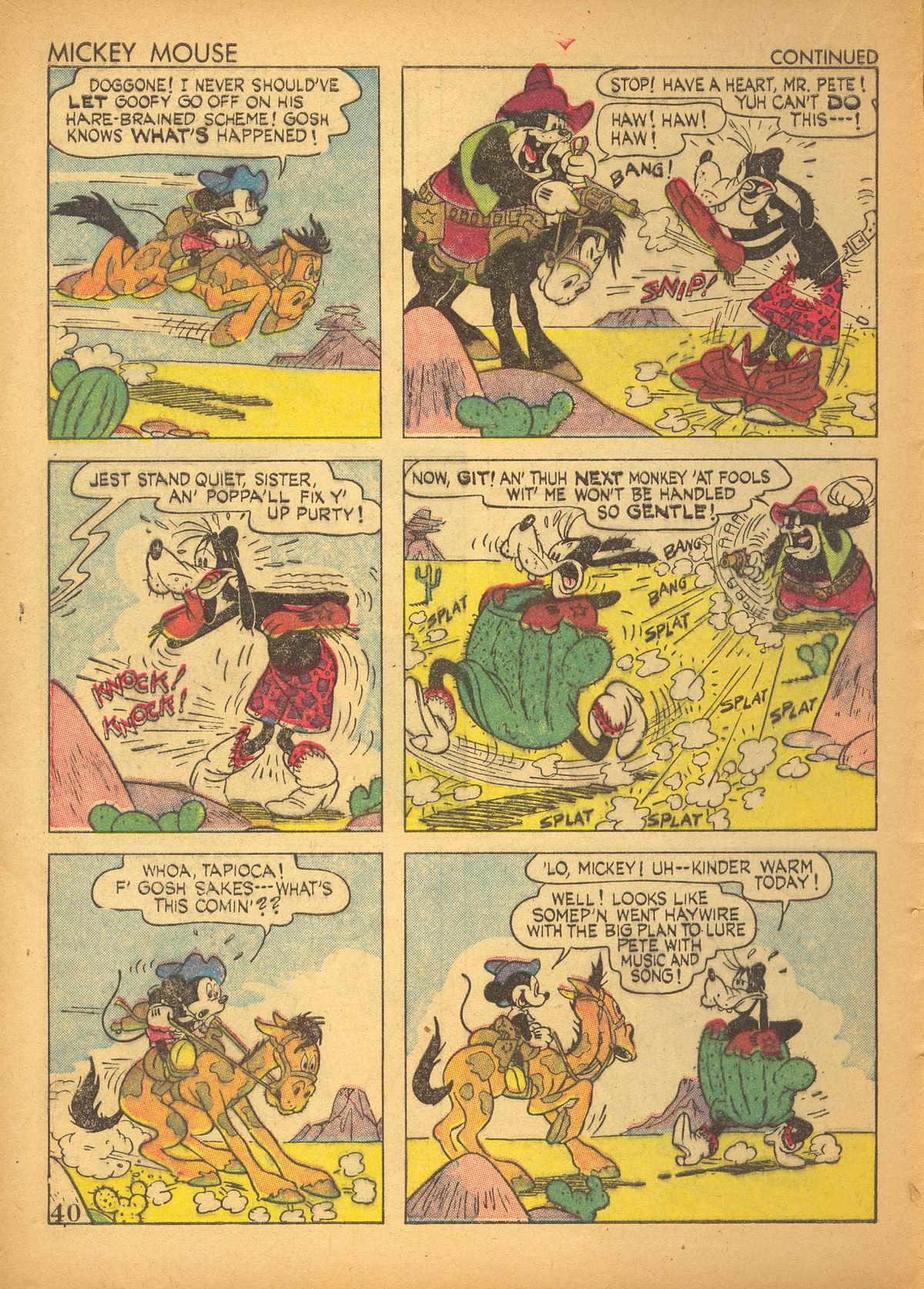 Read online Walt Disney's Comics and Stories comic -  Issue #27 - 42