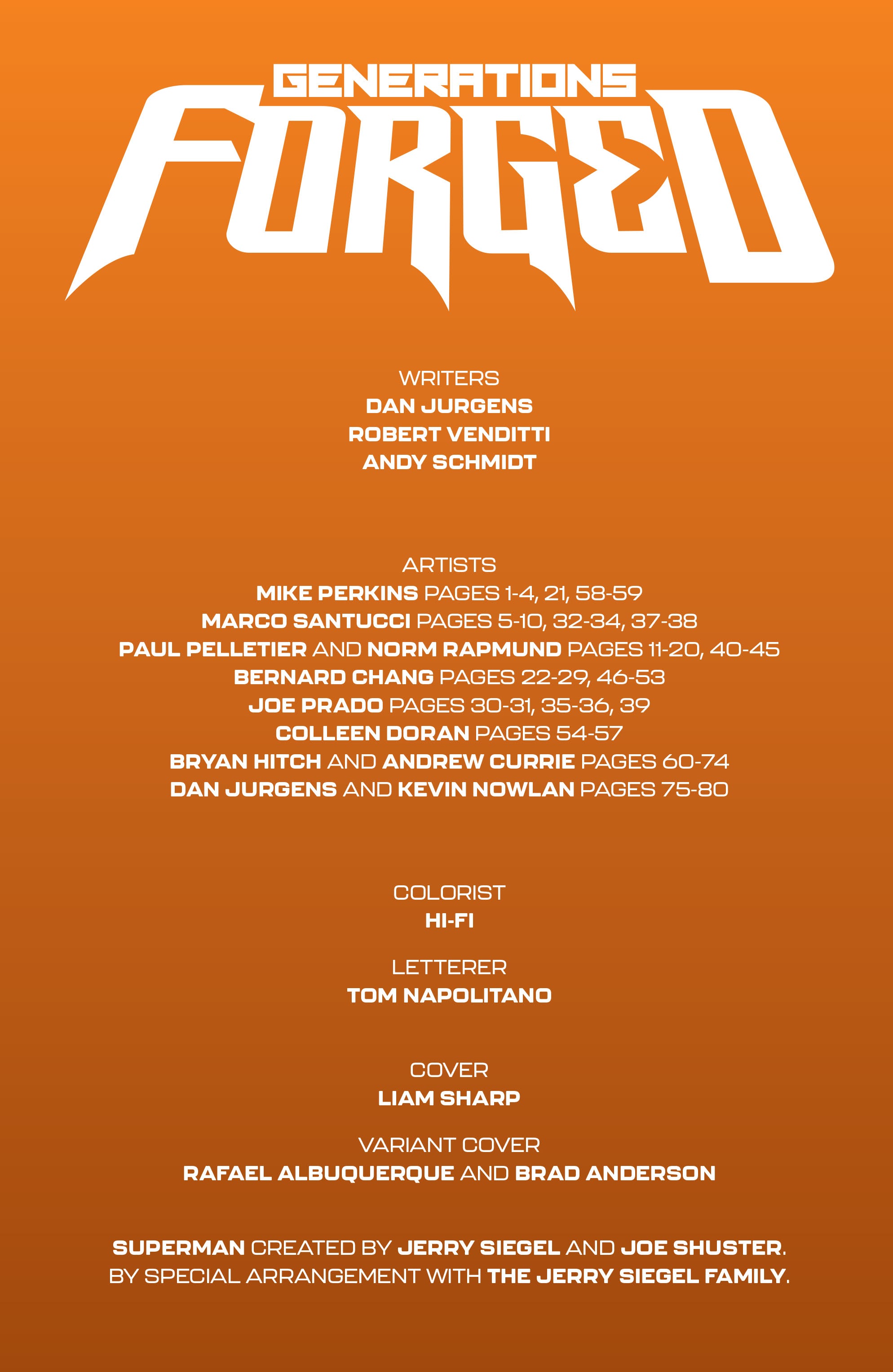 Read online Generations Forged comic -  Issue # Full - 2