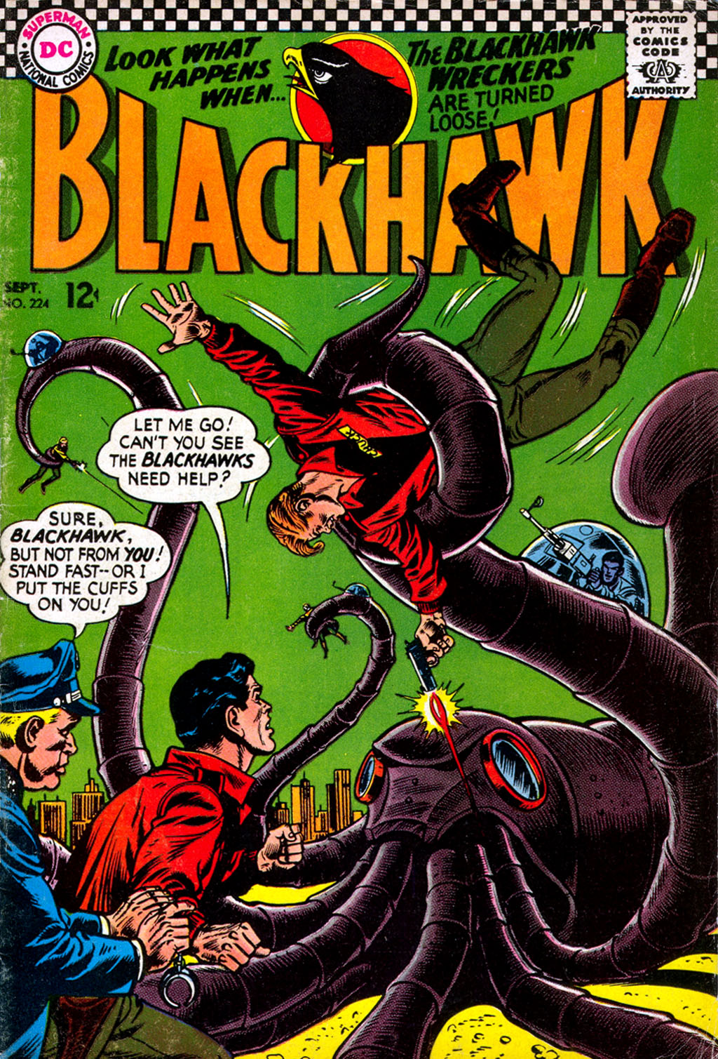 Read online Blackhawk (1957) comic -  Issue #224 - 1