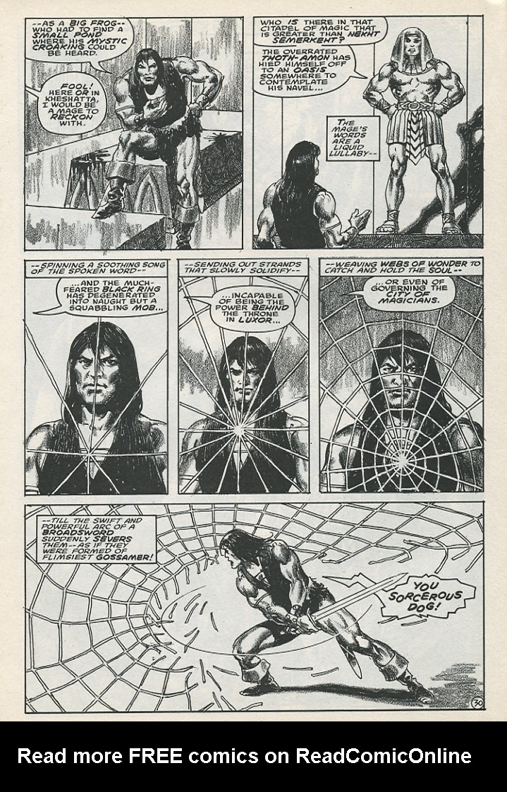 Read online The Savage Sword Of Conan comic -  Issue #223 - 32