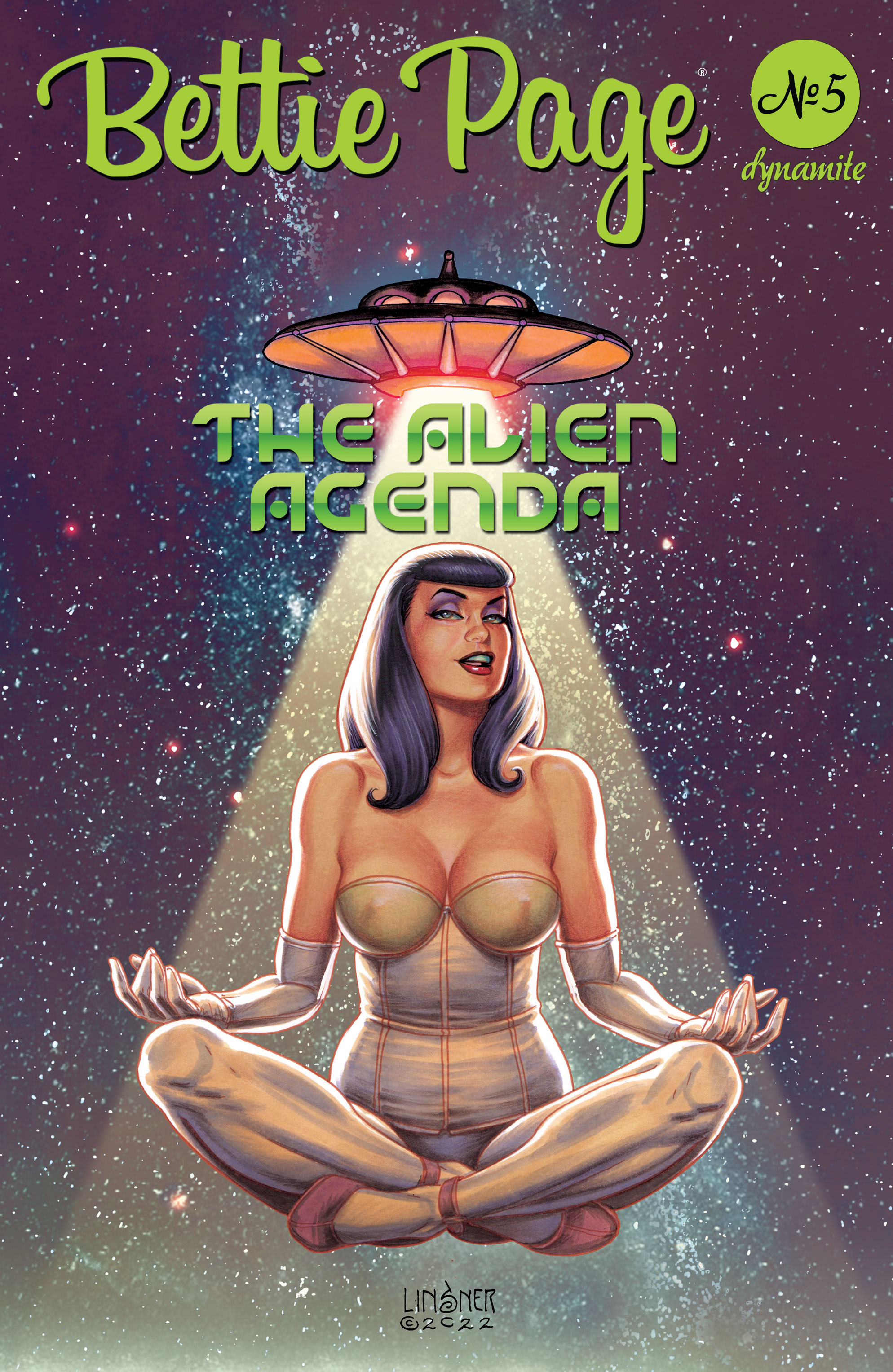 Read online Bettie Page: The Alien Agenda comic -  Issue #5 - 1