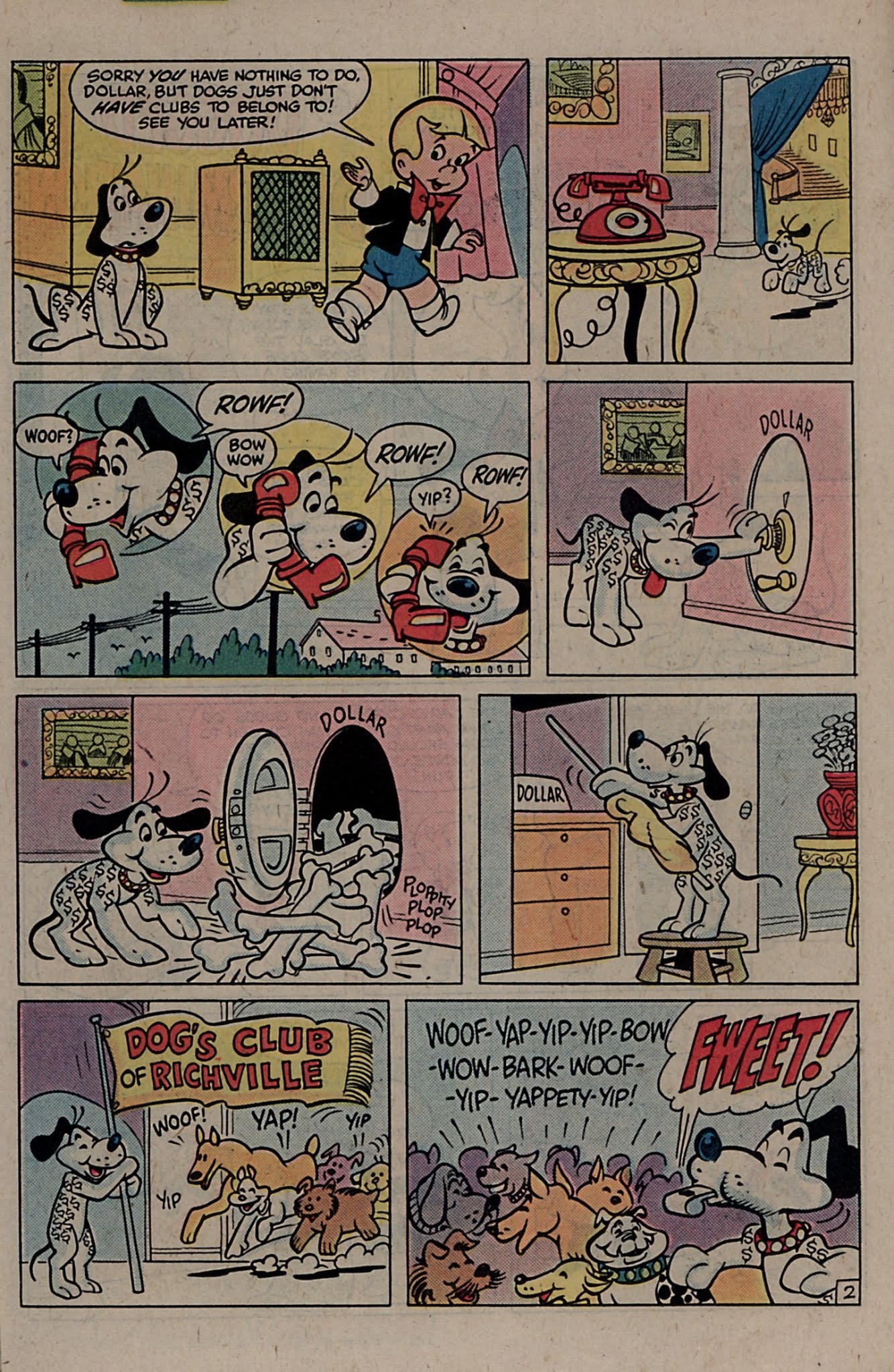 Read online Richie Rich & Dollar the Dog comic -  Issue #16 - 21