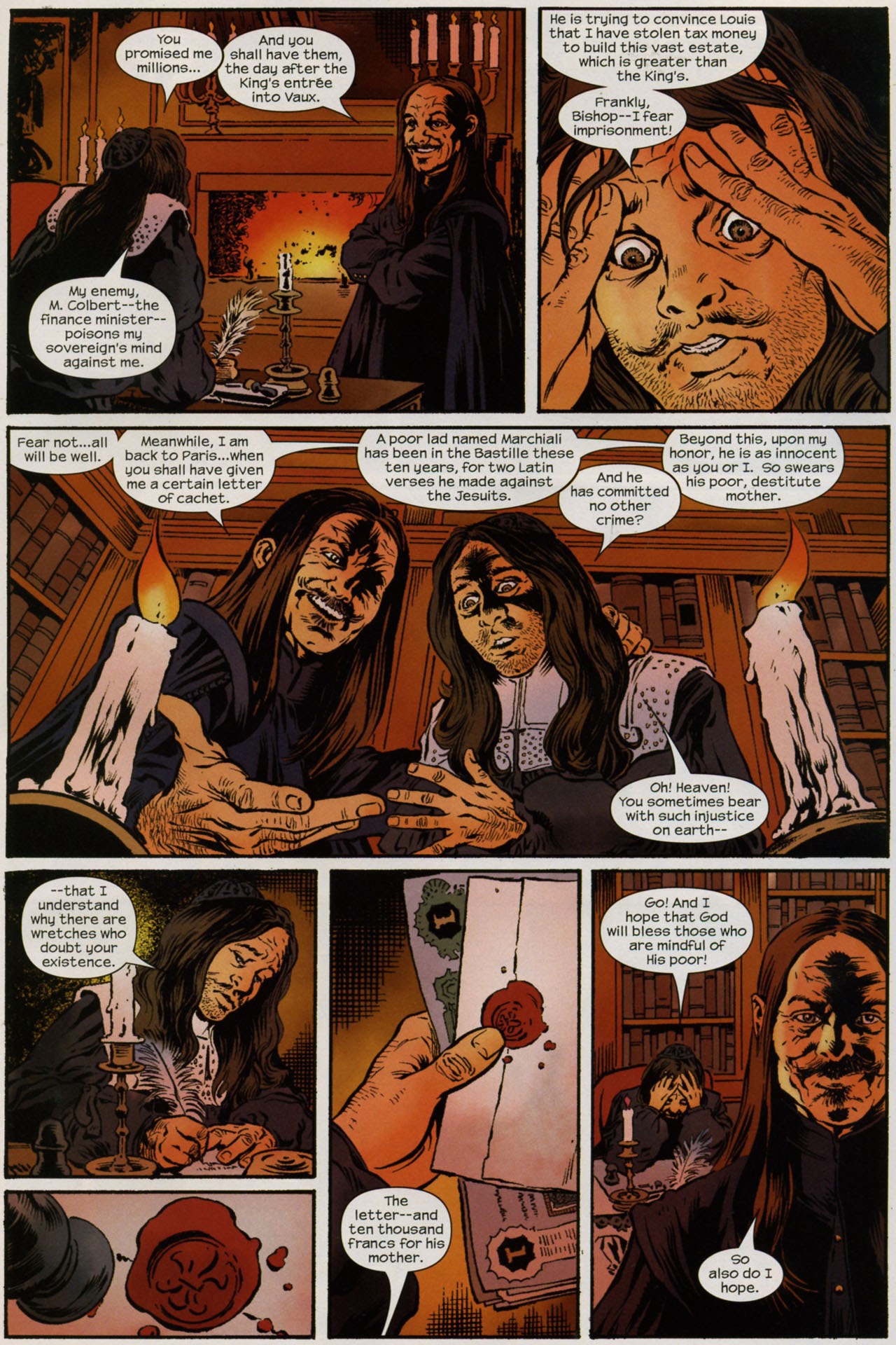 Read online The Man in the Iron Mask comic -  Issue #1 - 20