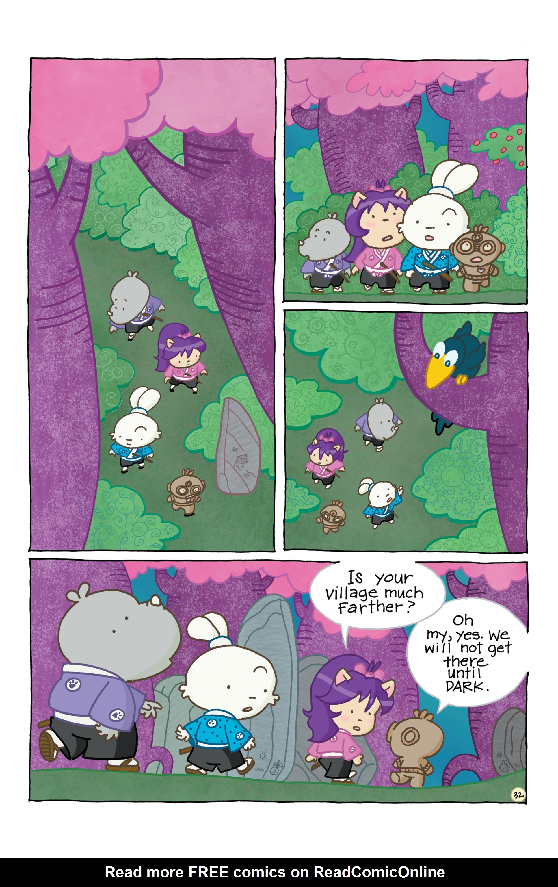 Read online Chibi-Usagi: Attack of the Heebie Chibis comic -  Issue # TPB - 36
