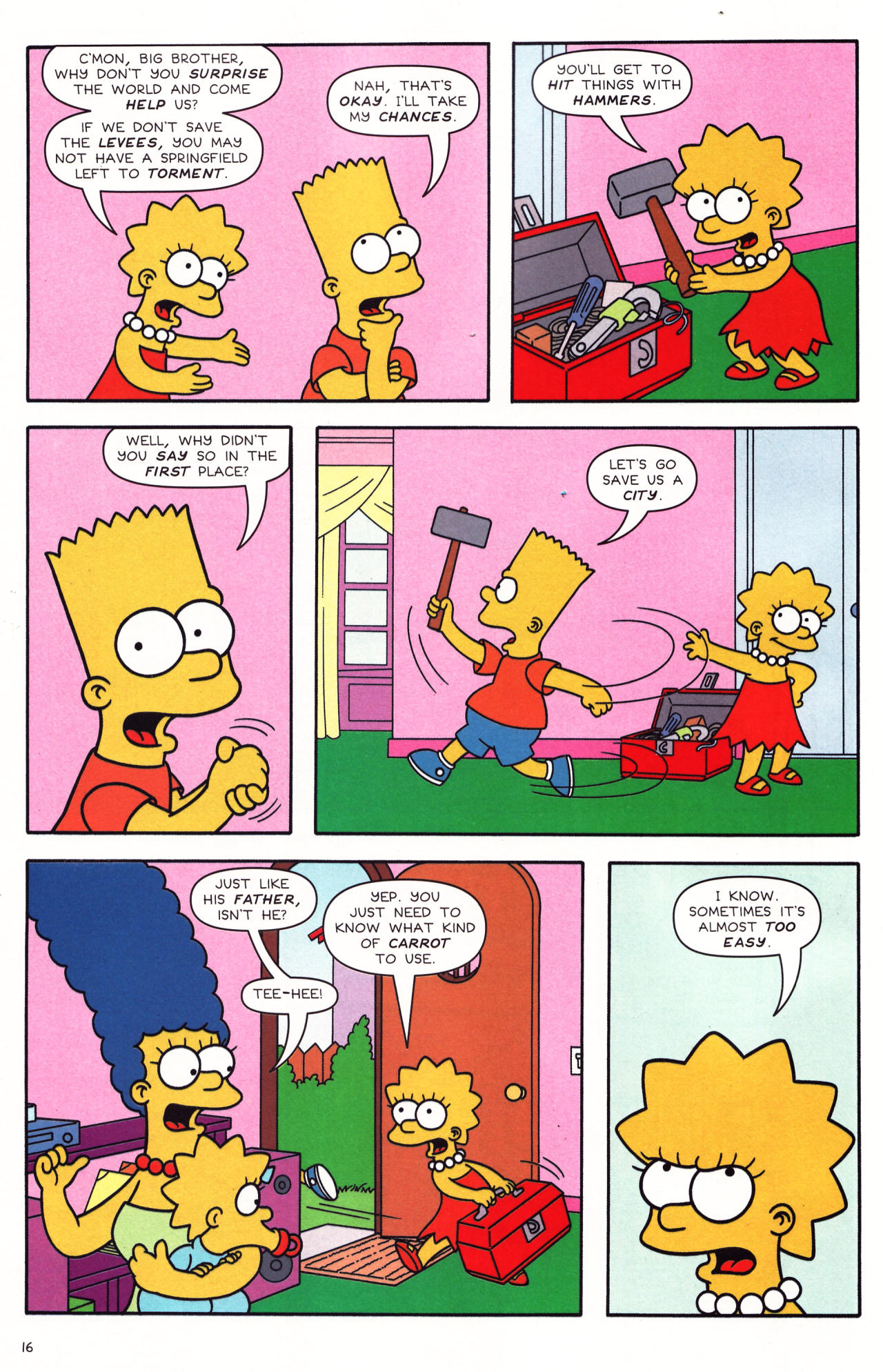 Read online Simpsons Comics comic -  Issue #138 - 18