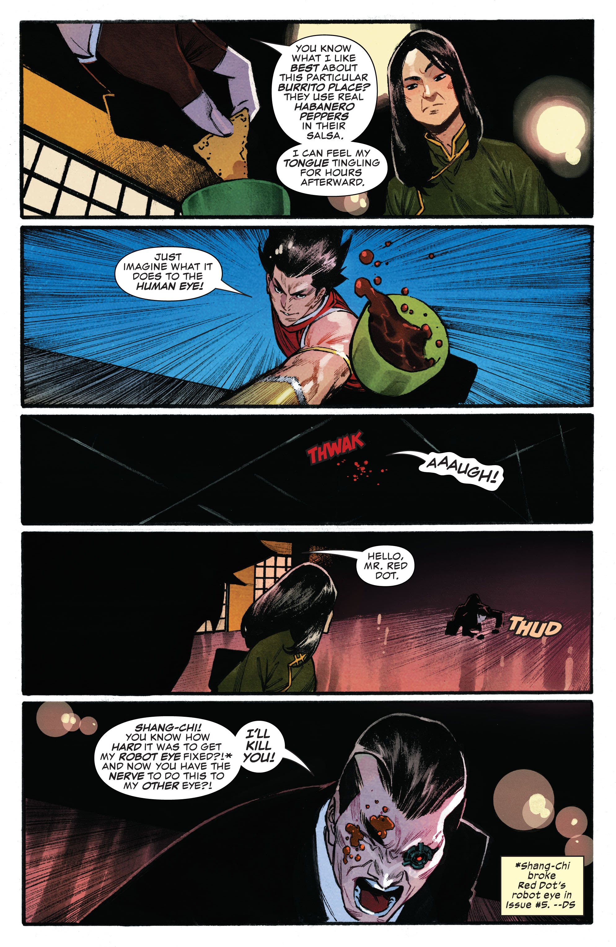 Read online Shang-Chi (2021) comic -  Issue #7 - 18