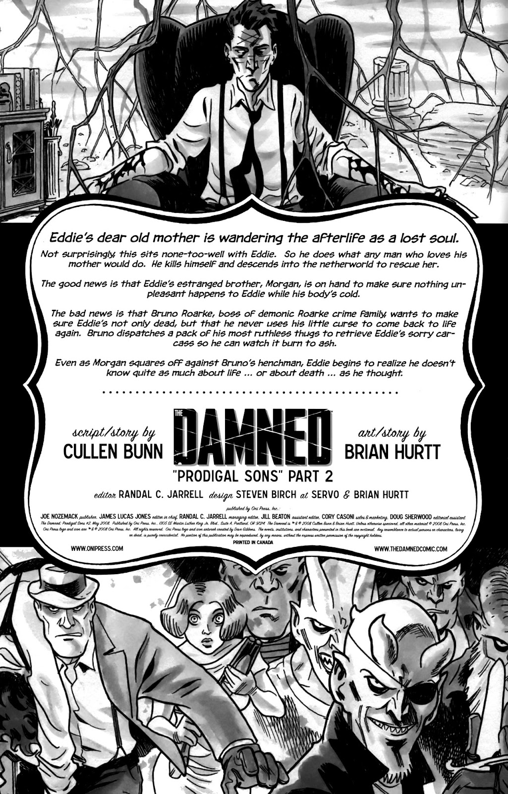 The Damned: Prodigal Sons issue 2 - Page 2