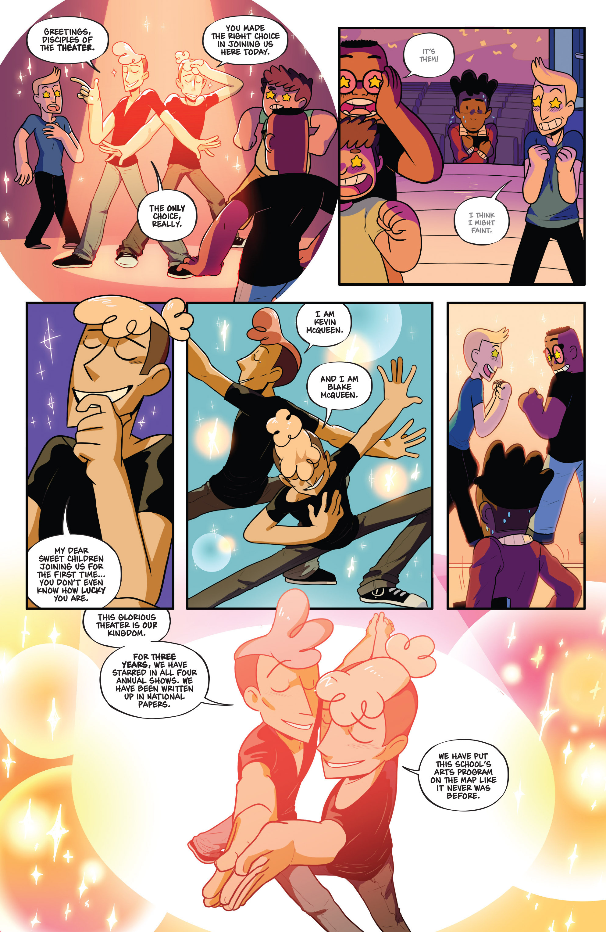 Read online The Backstagers comic -  Issue #1 - 6