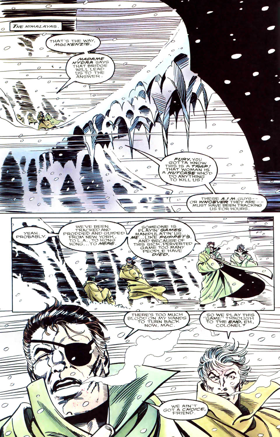 Read online Nick Fury vs. S.H.I.E.L.D. comic -  Issue #5 - 16