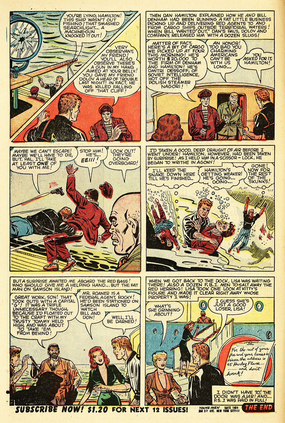 Read online Young Men comic -  Issue #10 - 10