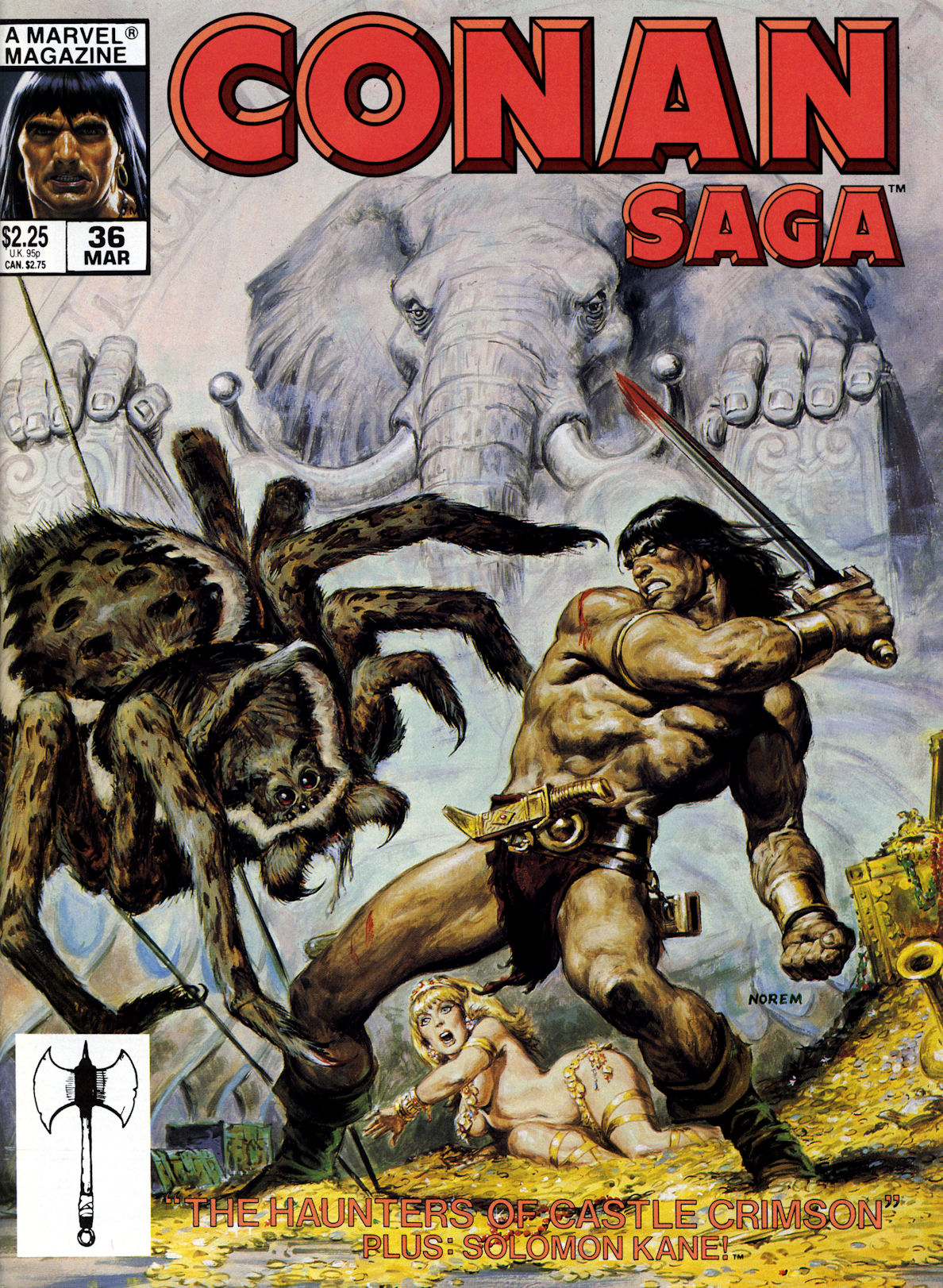 Read online Conan Saga comic -  Issue #36 - 1