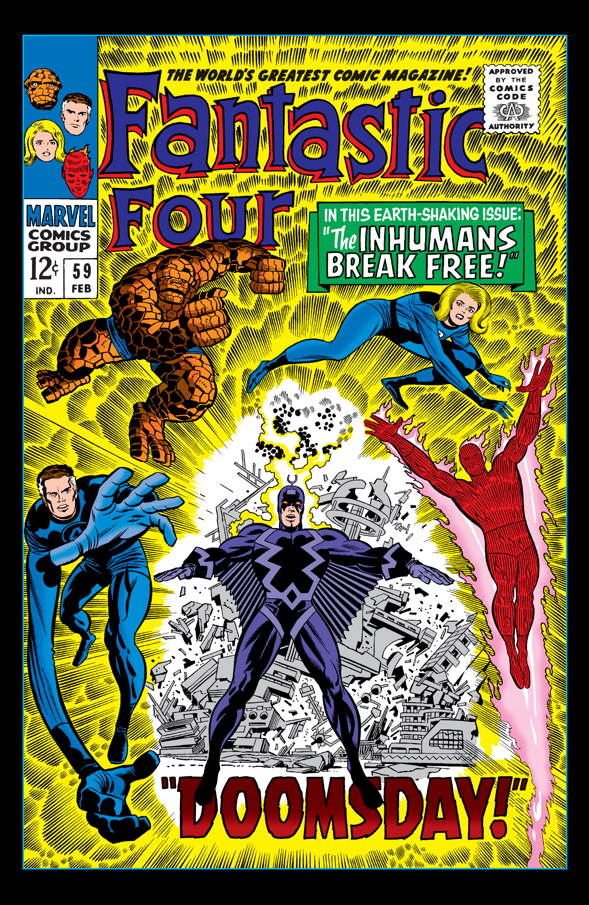 Read online Fantastic Four Epic Collection comic -  Issue # The Mystery of the Black Panther (Part 2) - 72