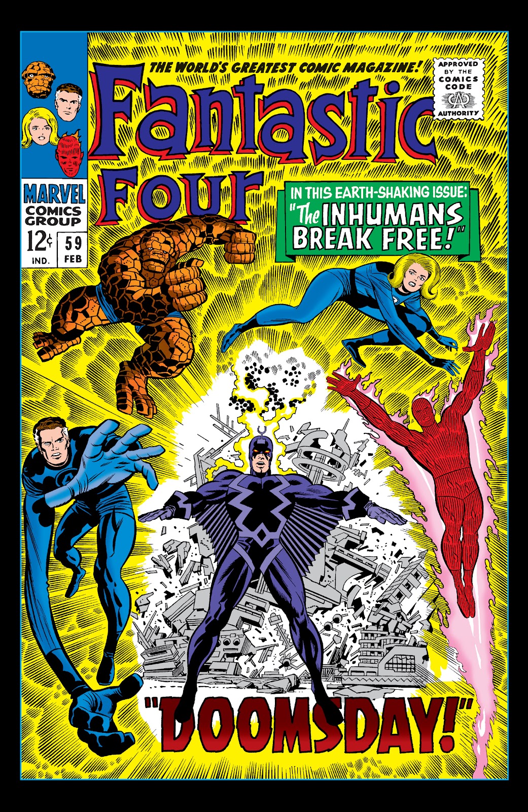 Read online Fantastic Four Epic Collection: The Mystery of the Black Panther comic -  Issue # TPB (Part 2) - 72