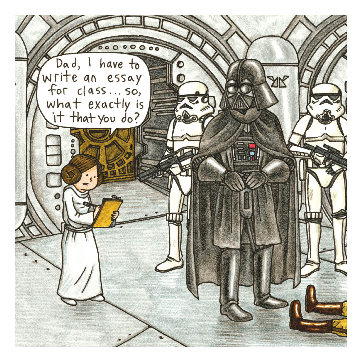 Read online Star Wars: Vader's Little Princess comic -  Issue # TPB - 22
