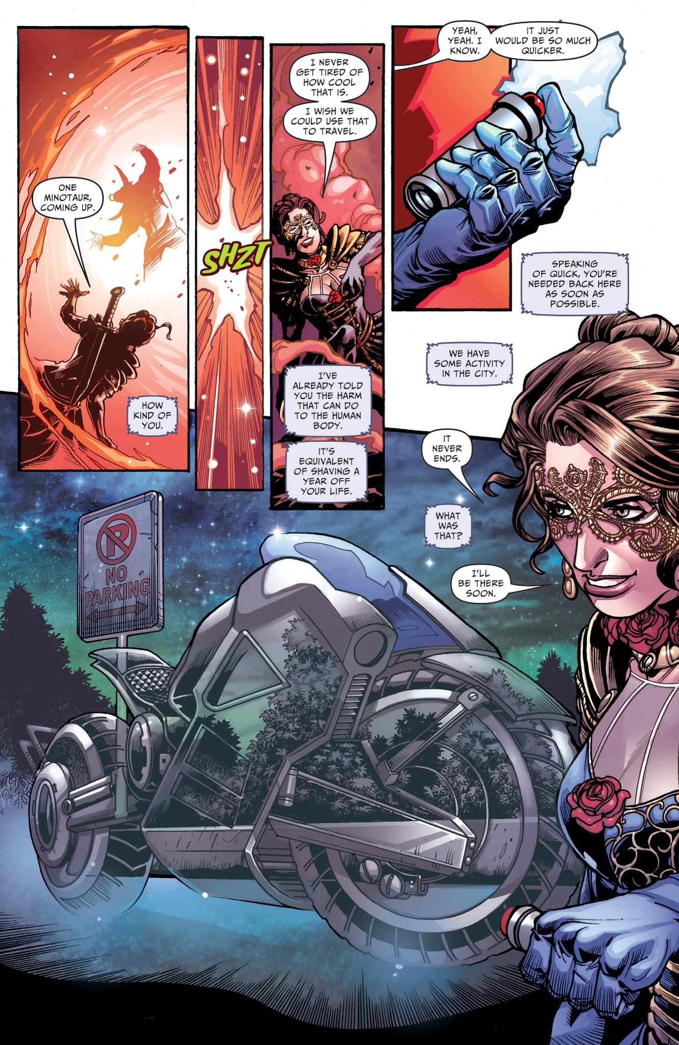 Read online Belle: Beast Hunter comic -  Issue #1 - 6