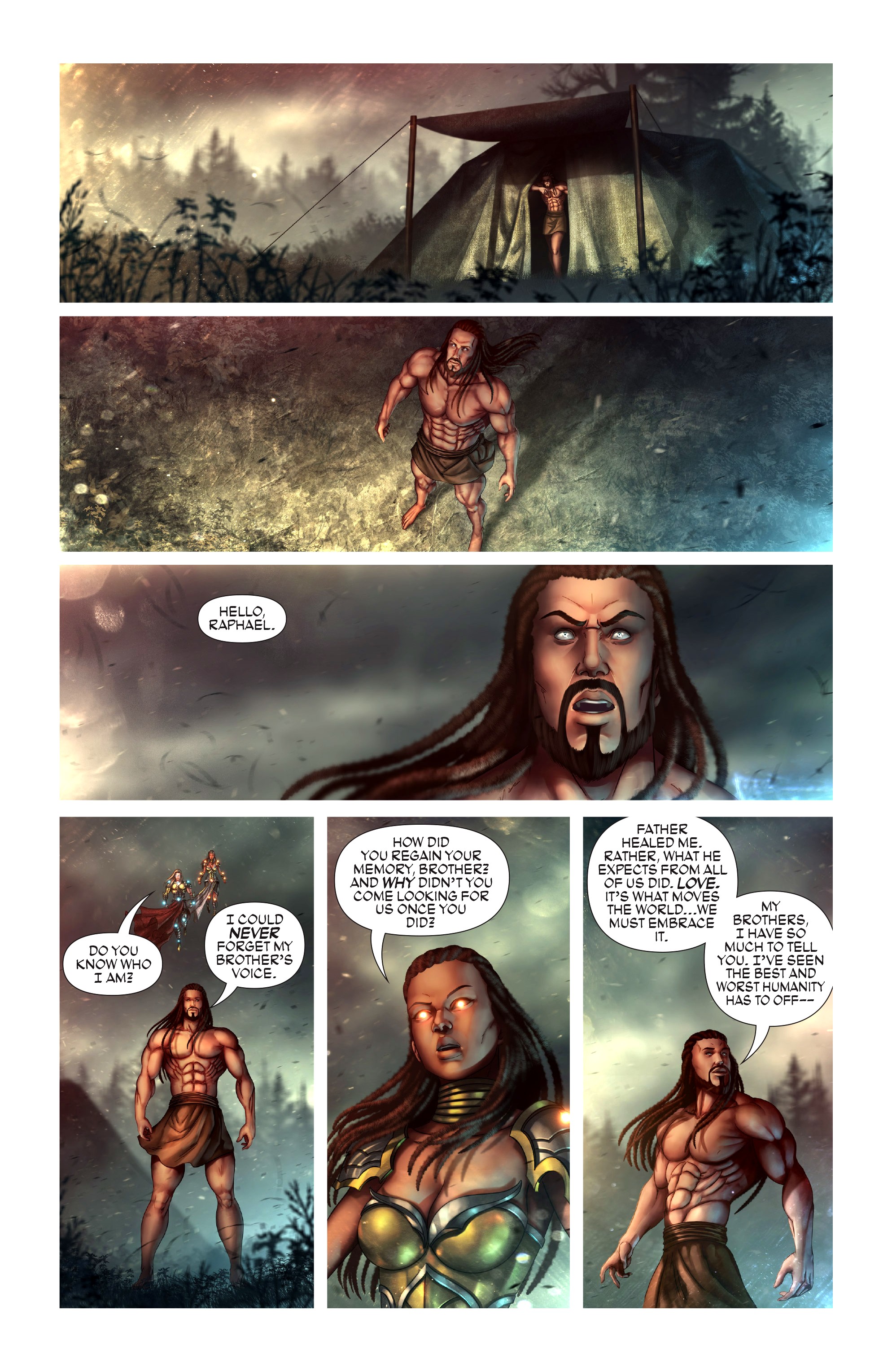 Read online Knights of the Golden Sun comic -  Issue #6 - 16