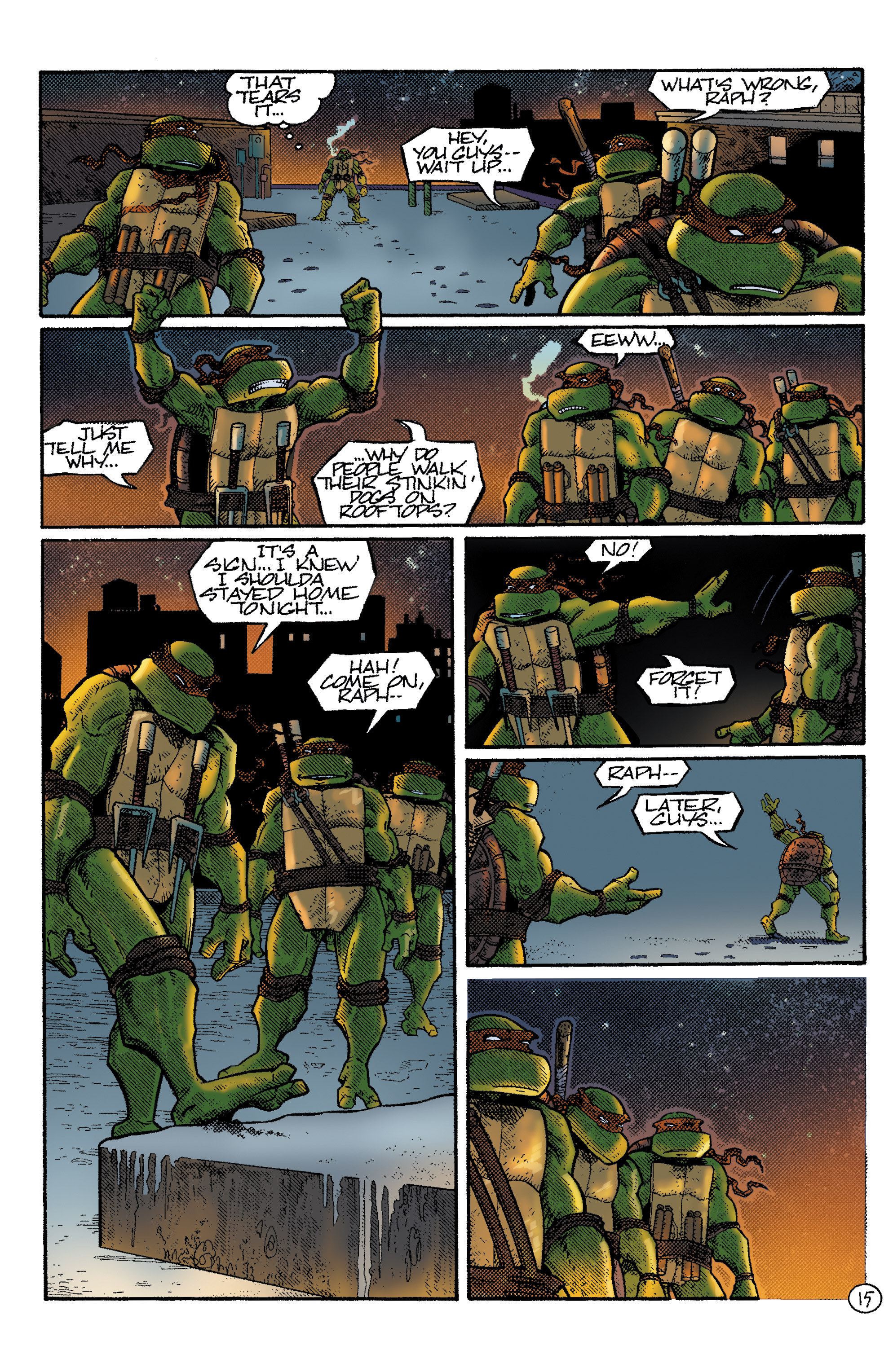Read online Teenage Mutant Ninja Turtles Color Classics (2015) comic -  Issue #8 - 16