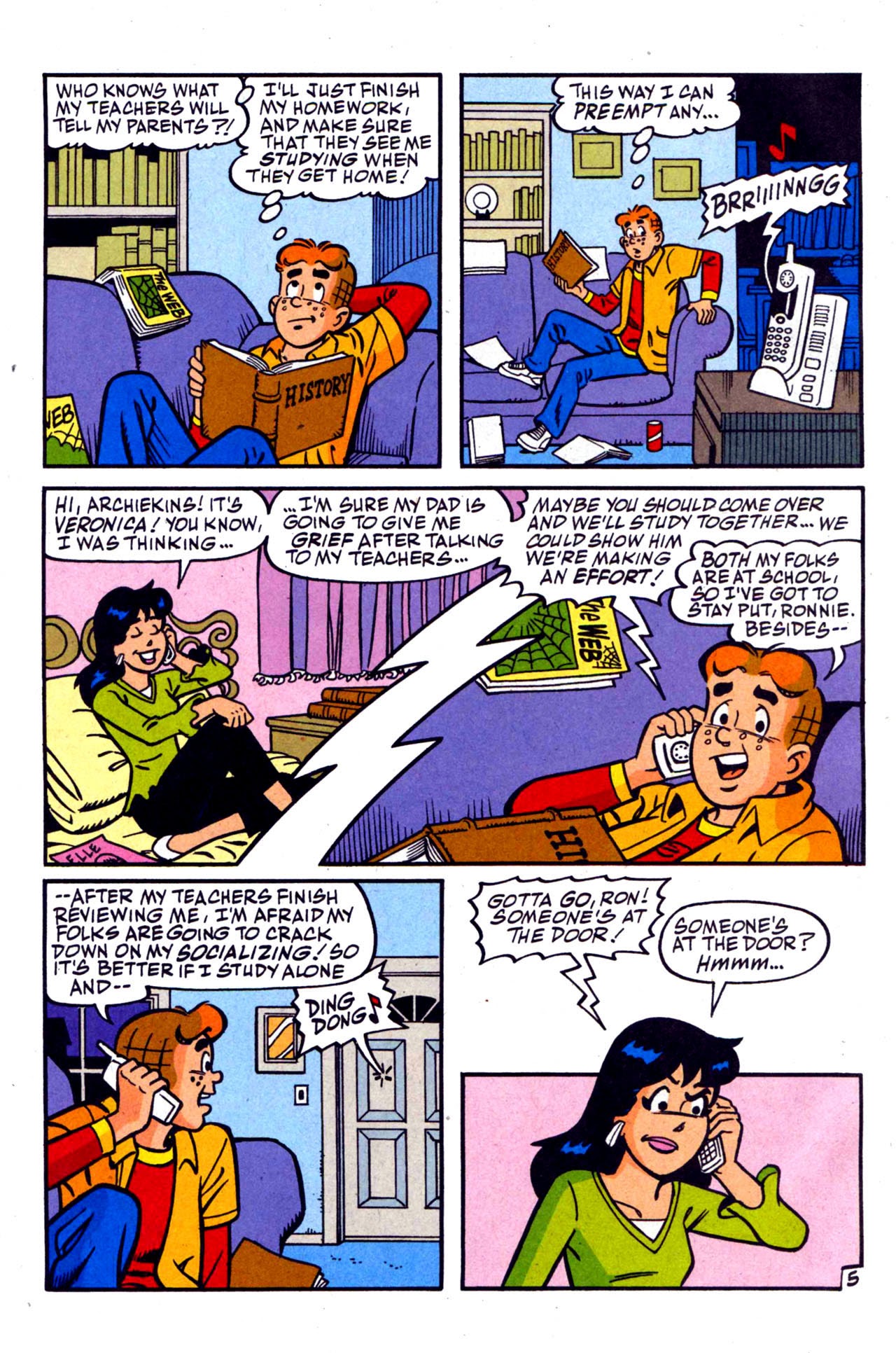 Read online Archie Freshman Year comic -  Issue # TPB 1 - 74