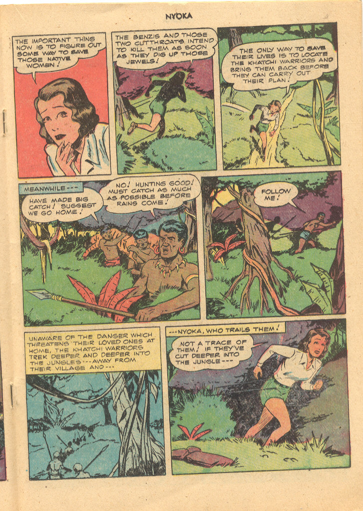 Read online Nyoka the Jungle Girl (1945) comic -  Issue #21 - 19