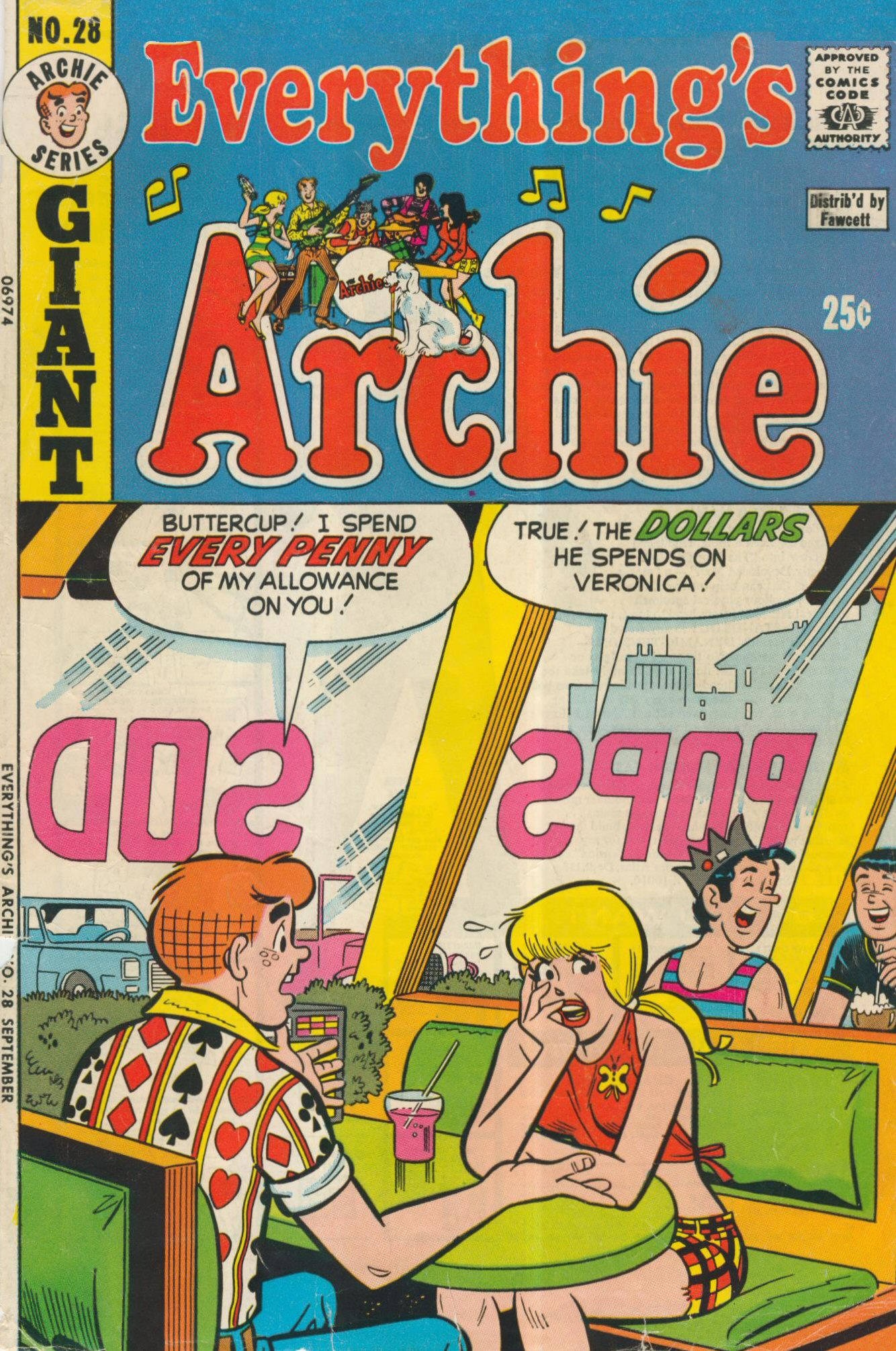 Read online Everything's Archie comic -  Issue #28 - 1