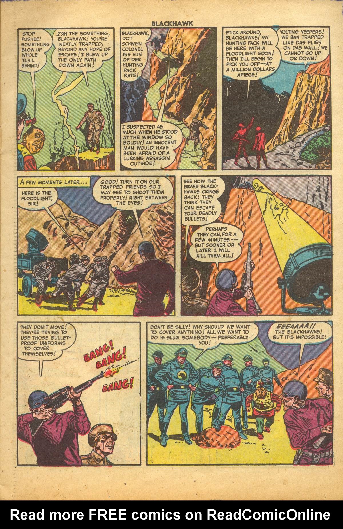 Read online Blackhawk (1957) comic -  Issue #66 - 12
