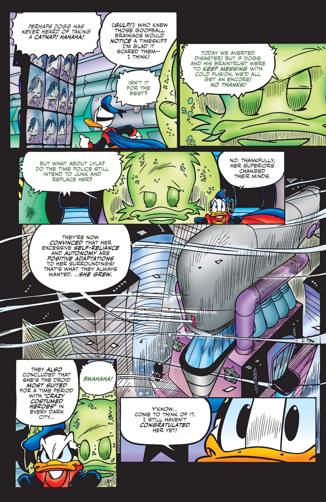 Read online Duck Avenger comic -  Issue #5 - 69