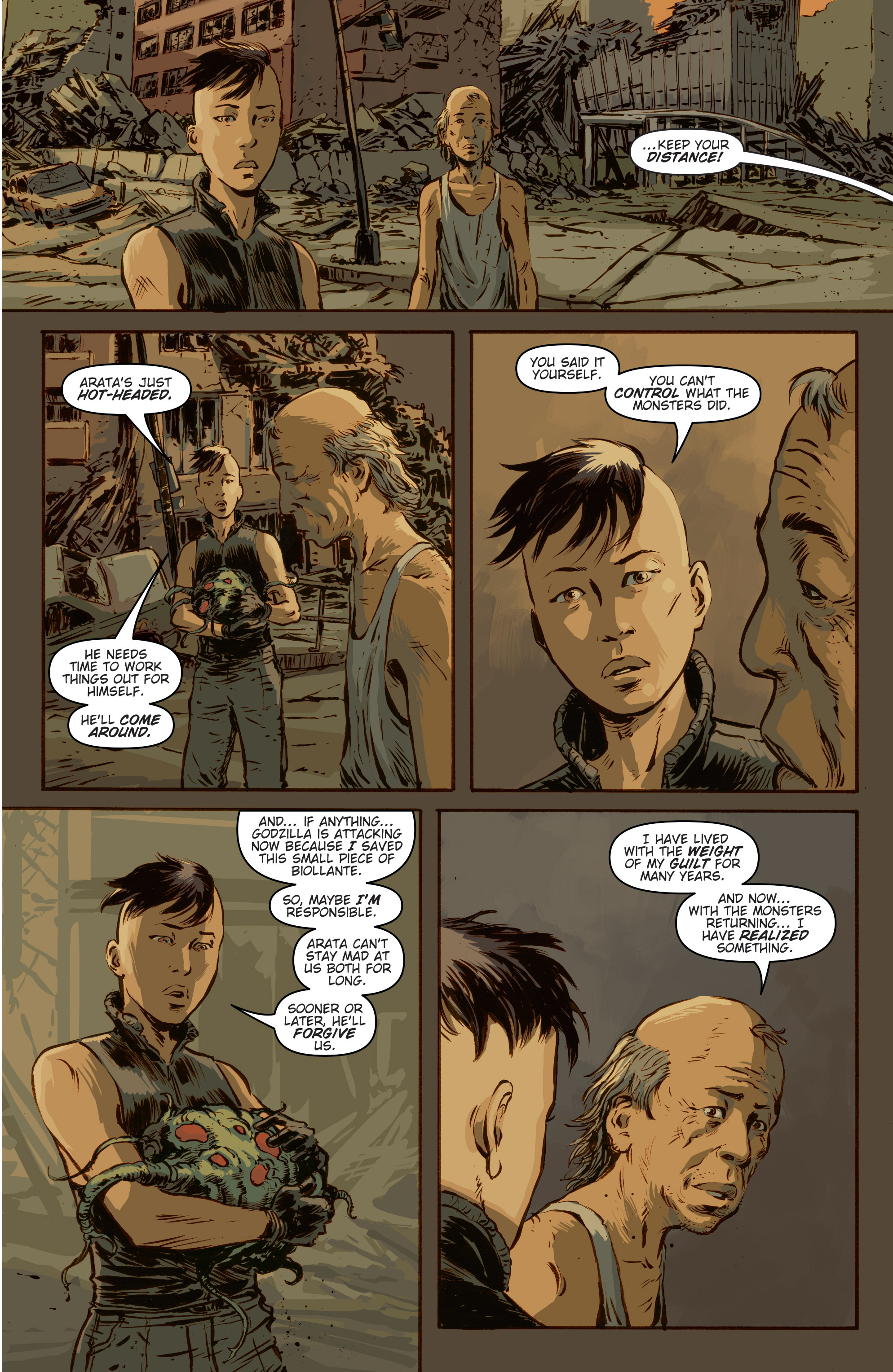 Read online Godzilla: Cataclysm comic -  Issue #4 - 16