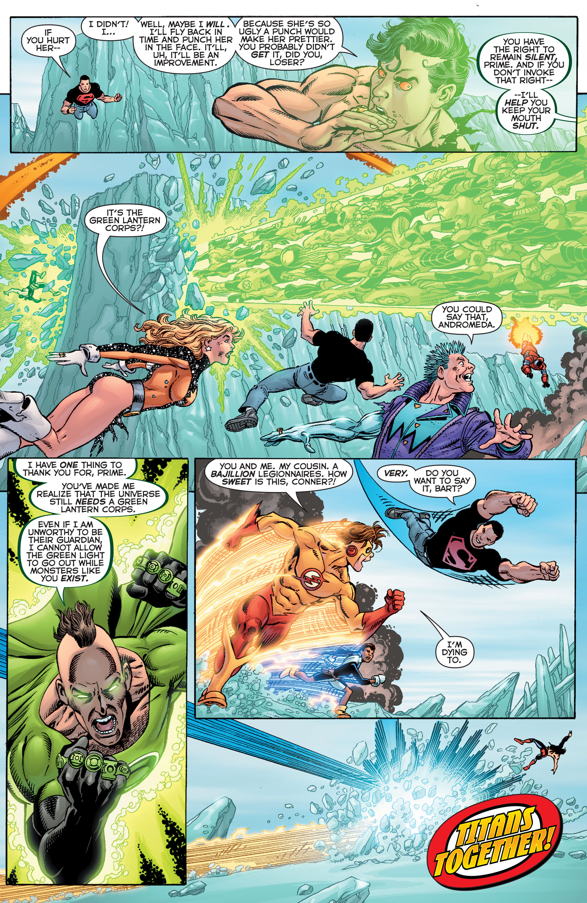 Read online Final Crisis: Legion of Three Worlds comic -  Issue #5 - 5