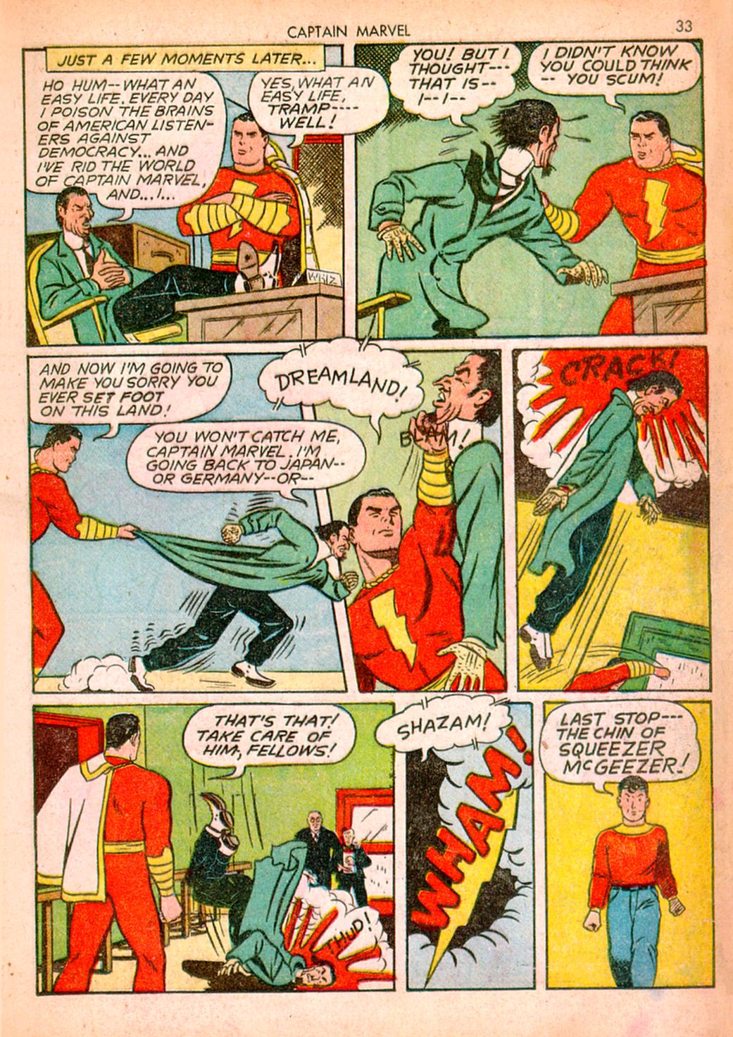 Read online Captain Marvel Adventures comic -  Issue #10 - 33