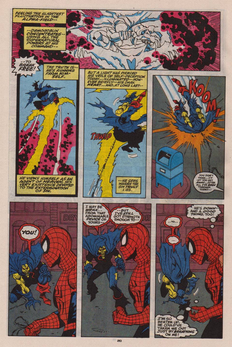 Read online The Spectacular Spider-Man (1976) comic -  Issue #203 - 17