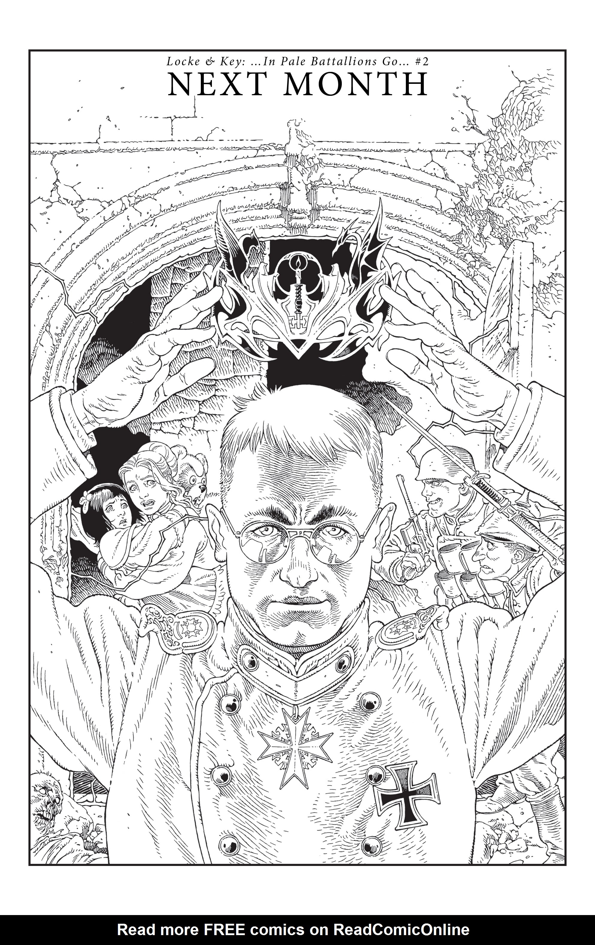 Read online Locke & Key: ...In Pale Battalions Go… comic -  Issue #1 - 25
