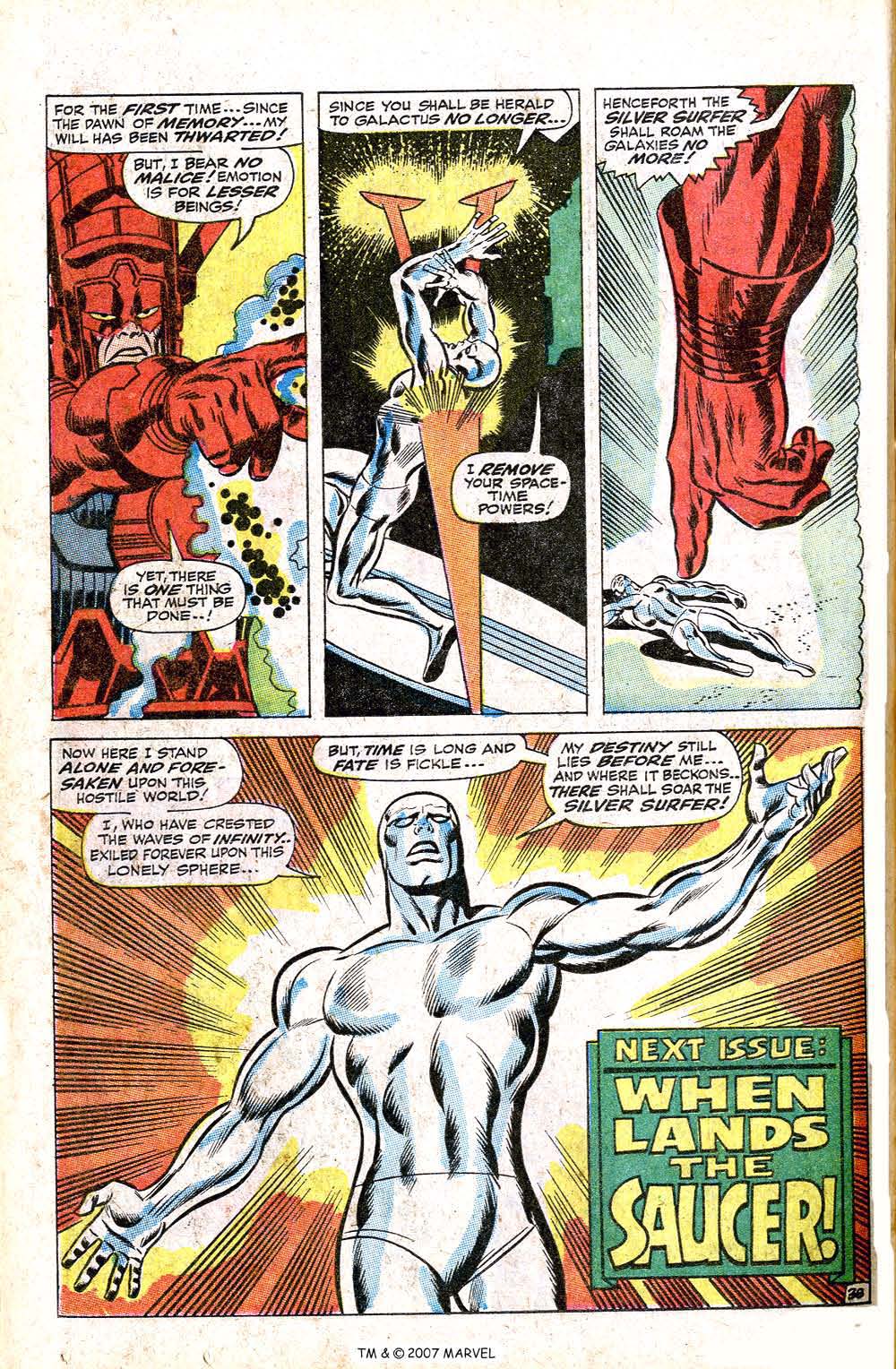 Read online Silver Surfer (1968) comic -  Issue #1 - 44