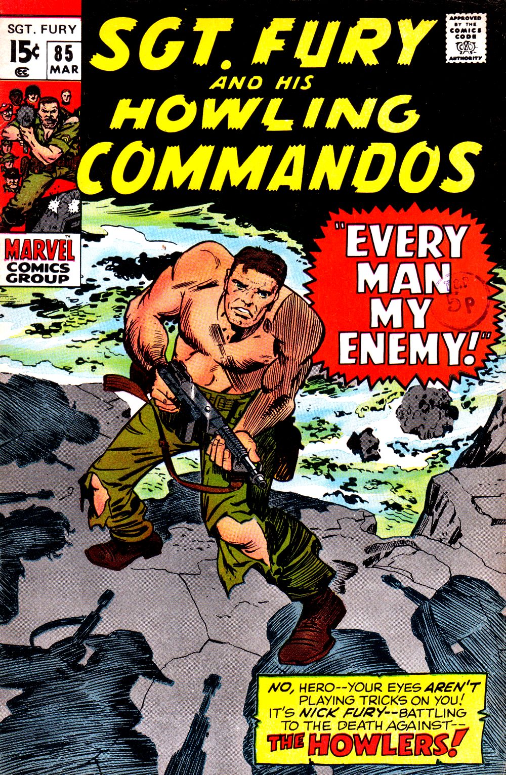 Read online Sgt. Fury comic -  Issue #85 - 1