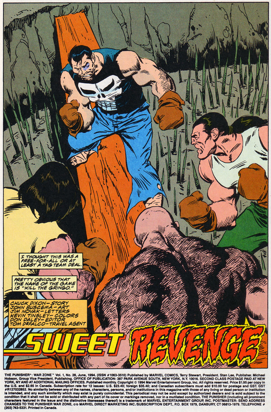 Read online The Punisher War Zone comic -  Issue #28 - 2