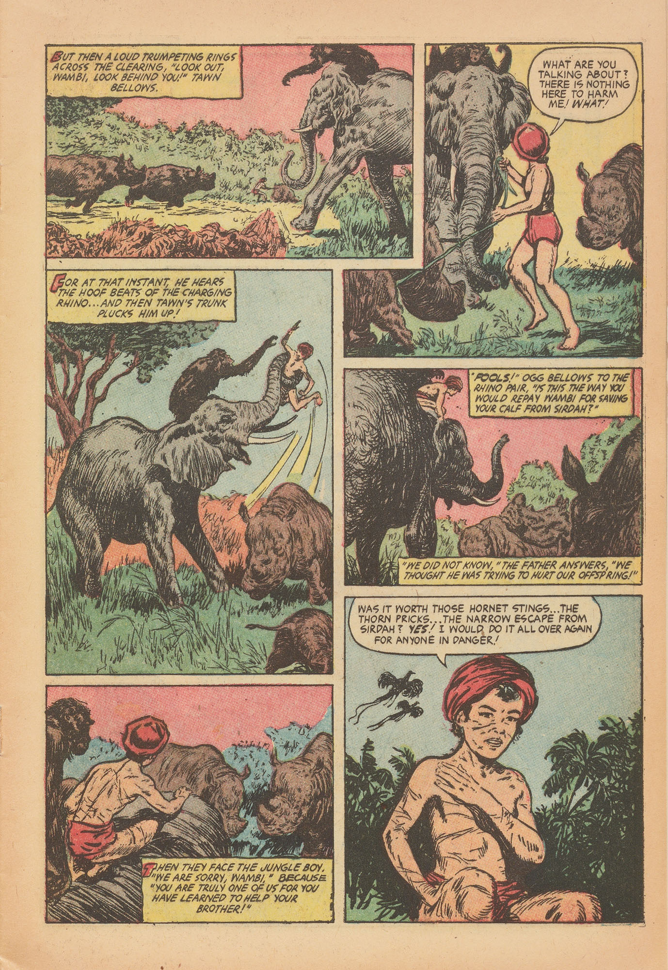 Read online Wambi Jungle Boy comic -  Issue #18 - 9