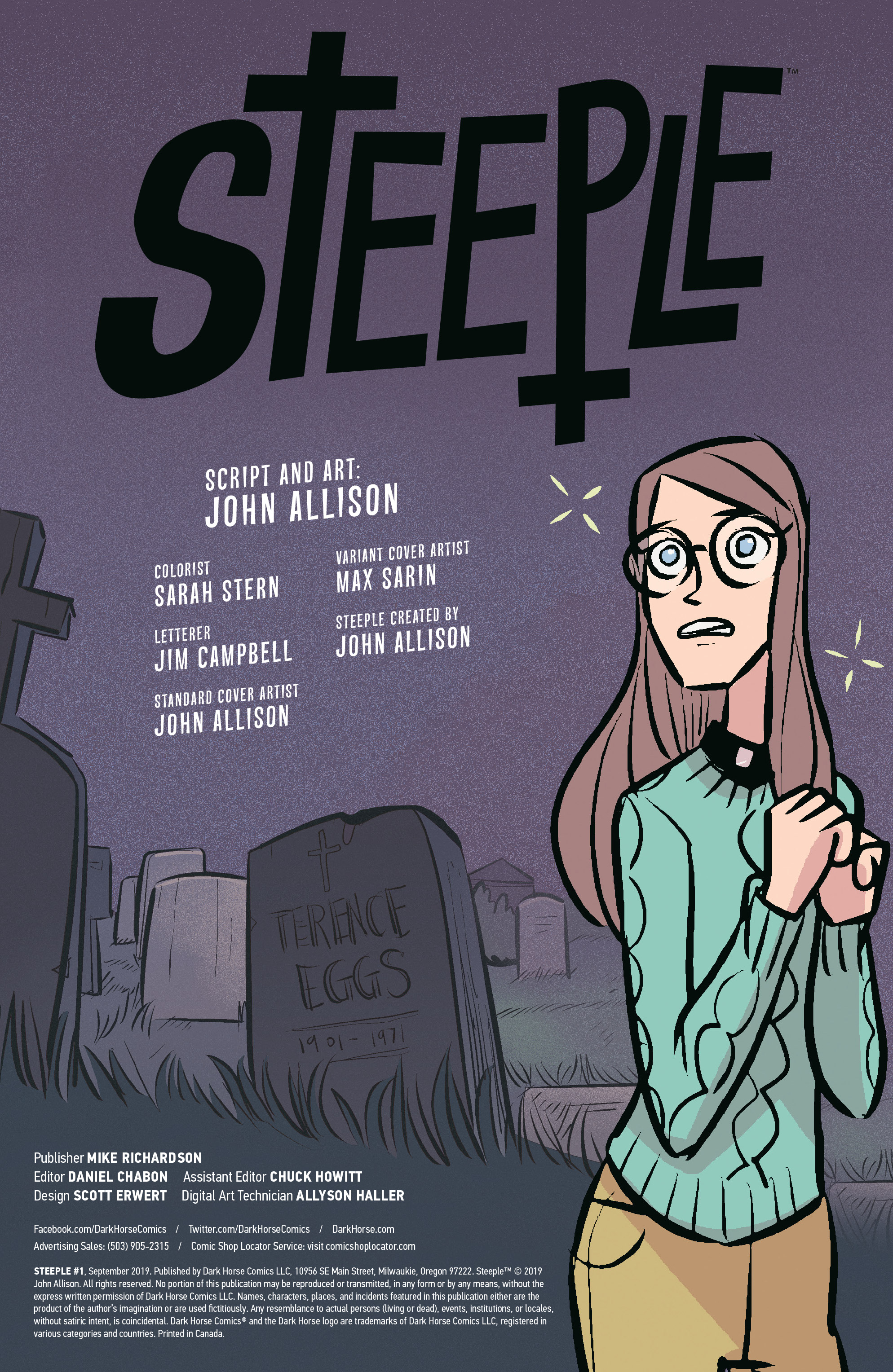 Read online Steeple comic -  Issue #1 - 2