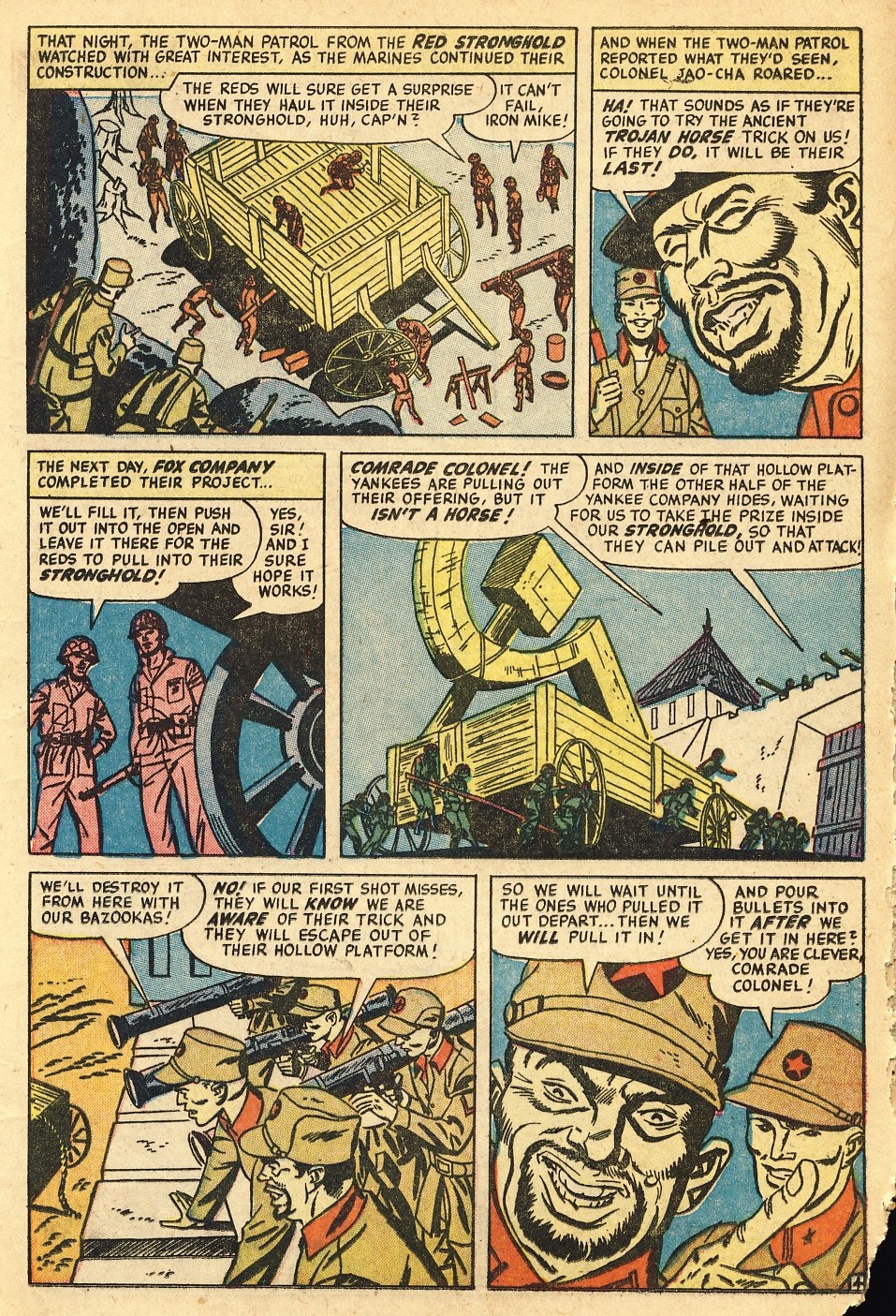 Read online Marines in Battle comic -  Issue #14 - 13