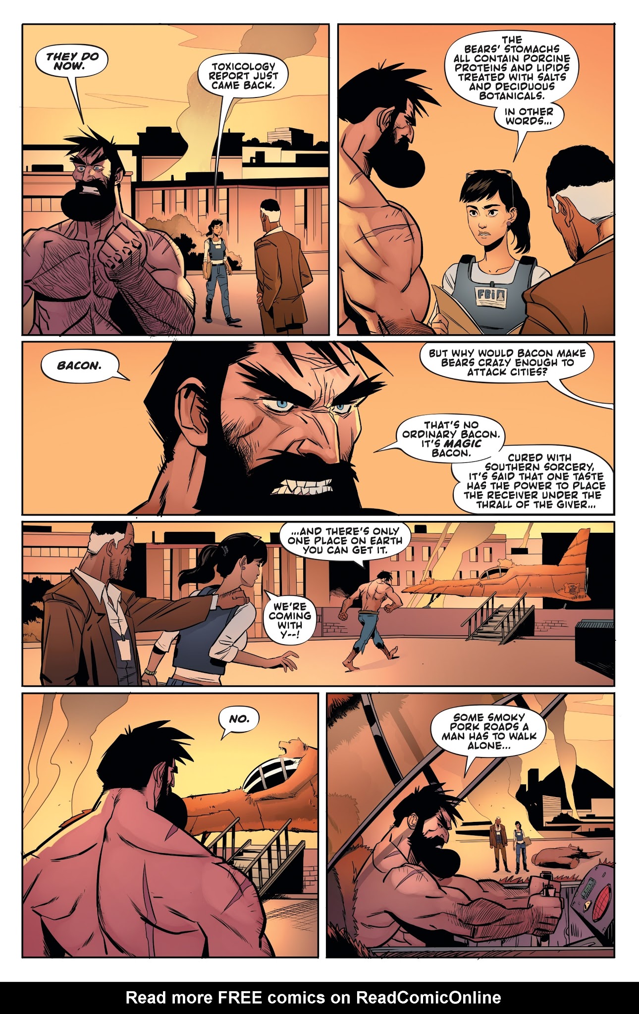 Read online Shirtless Bear-Fighter! comic -  Issue #2 - 15