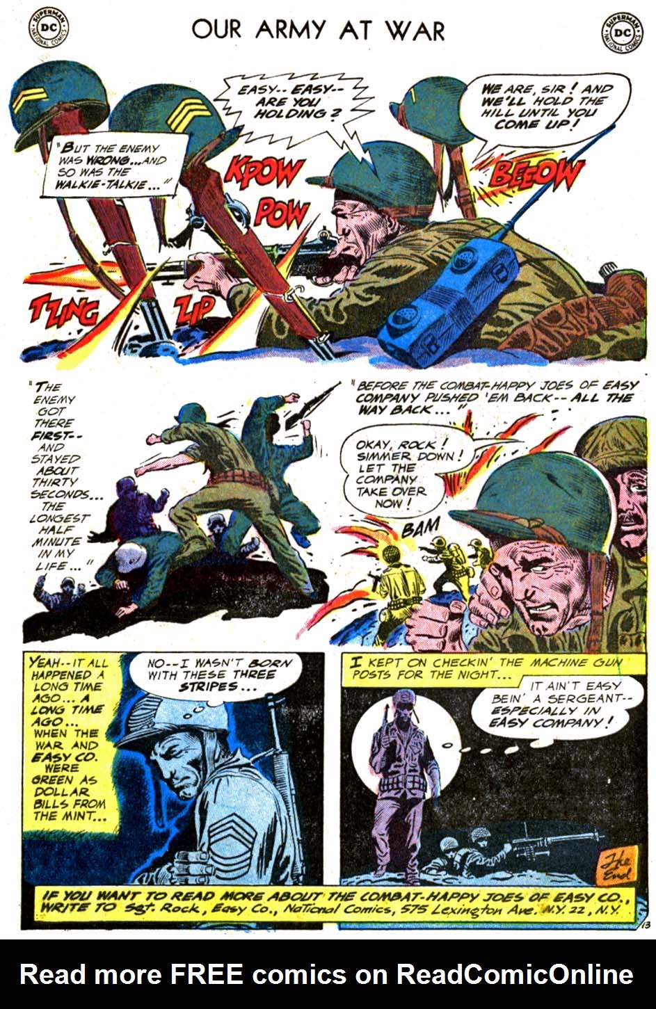 Read online Our Army at War (1952) comic -  Issue #90 - 17