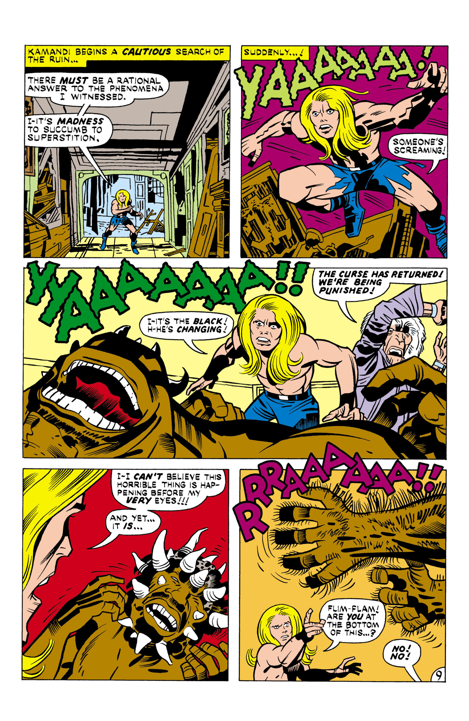 Read online Kamandi, The Last Boy On Earth comic -  Issue #24 - 9
