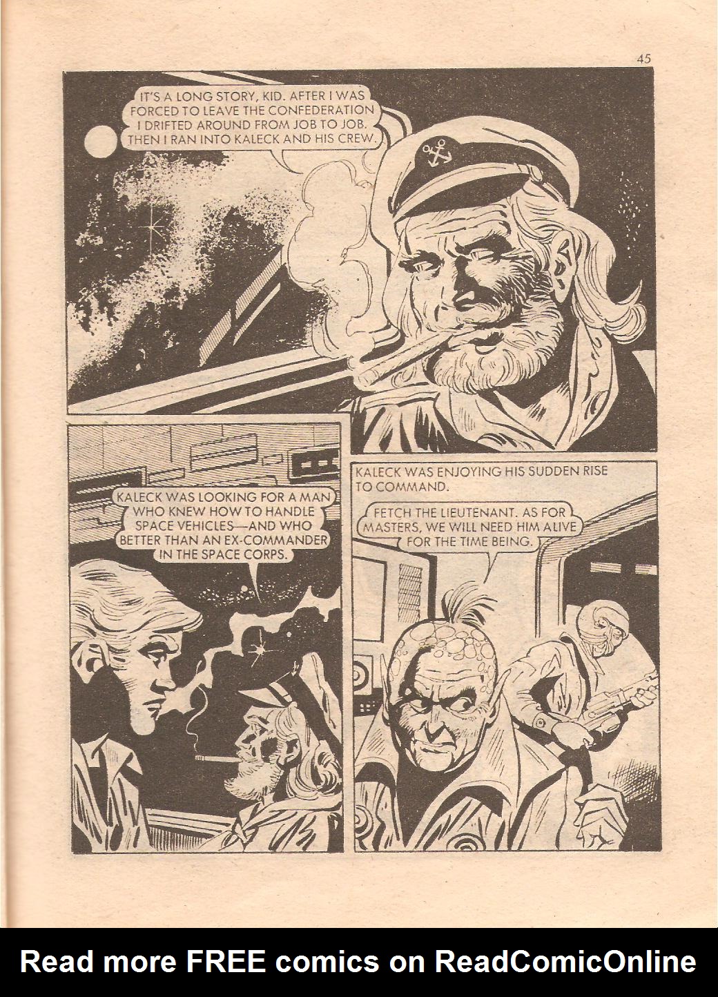 Read online Starblazer comic -  Issue #12 - 45